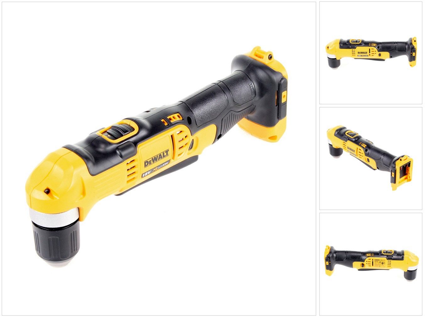 DeWalt Akku-Winkelbohrmaschine DCD 740 N 18 V Li-Ion Winkelbohrmaschine Solo Gerät ohne Zubehör