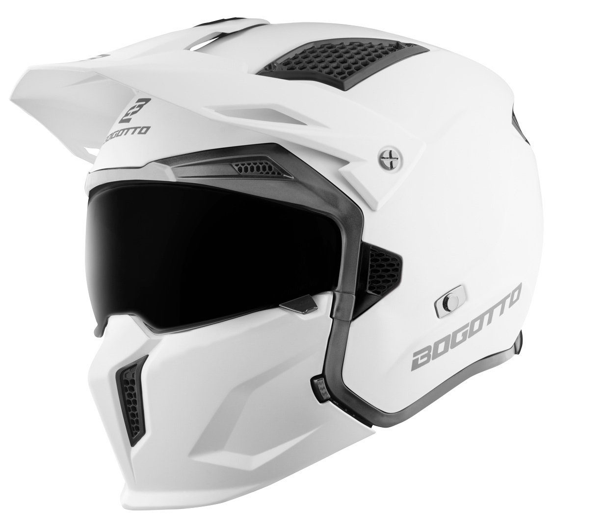 Bogotto Motorradhelm Radic Helm, Ratschenverschluss