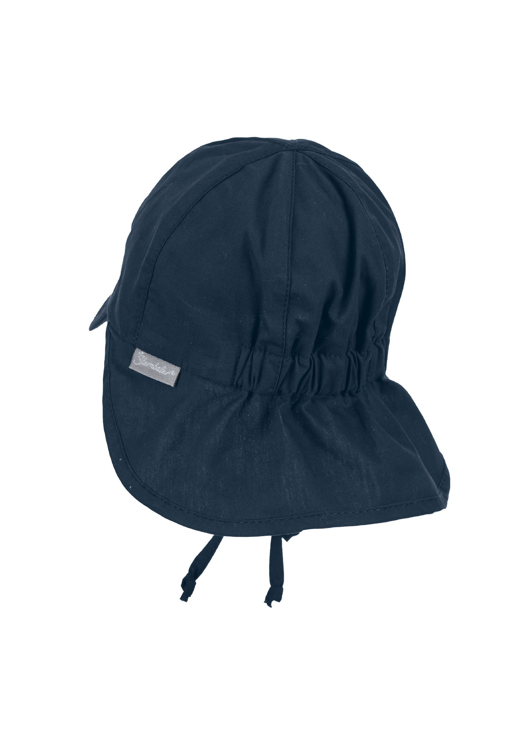 Sterntaler® Schlupfmütze Sterntaler® Schirmmütze mit Nackenschutz Basic 50+ (1-St) Mütze mit Nackenschutz aus UV-Popeline (Bio) unifarben