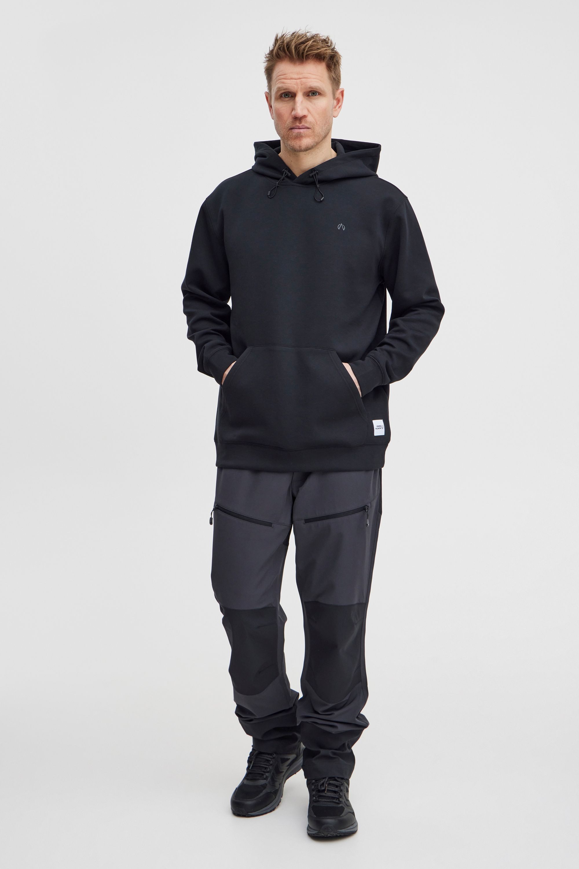 North Bend Sweatshirt NBTamino M Sportlicher Sweathoodie mit Kängurutasche