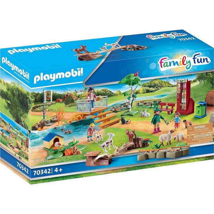 Playmobil® Spielfigur PLAYMOBIL® 70342 Erlebnis-Streichelzoo