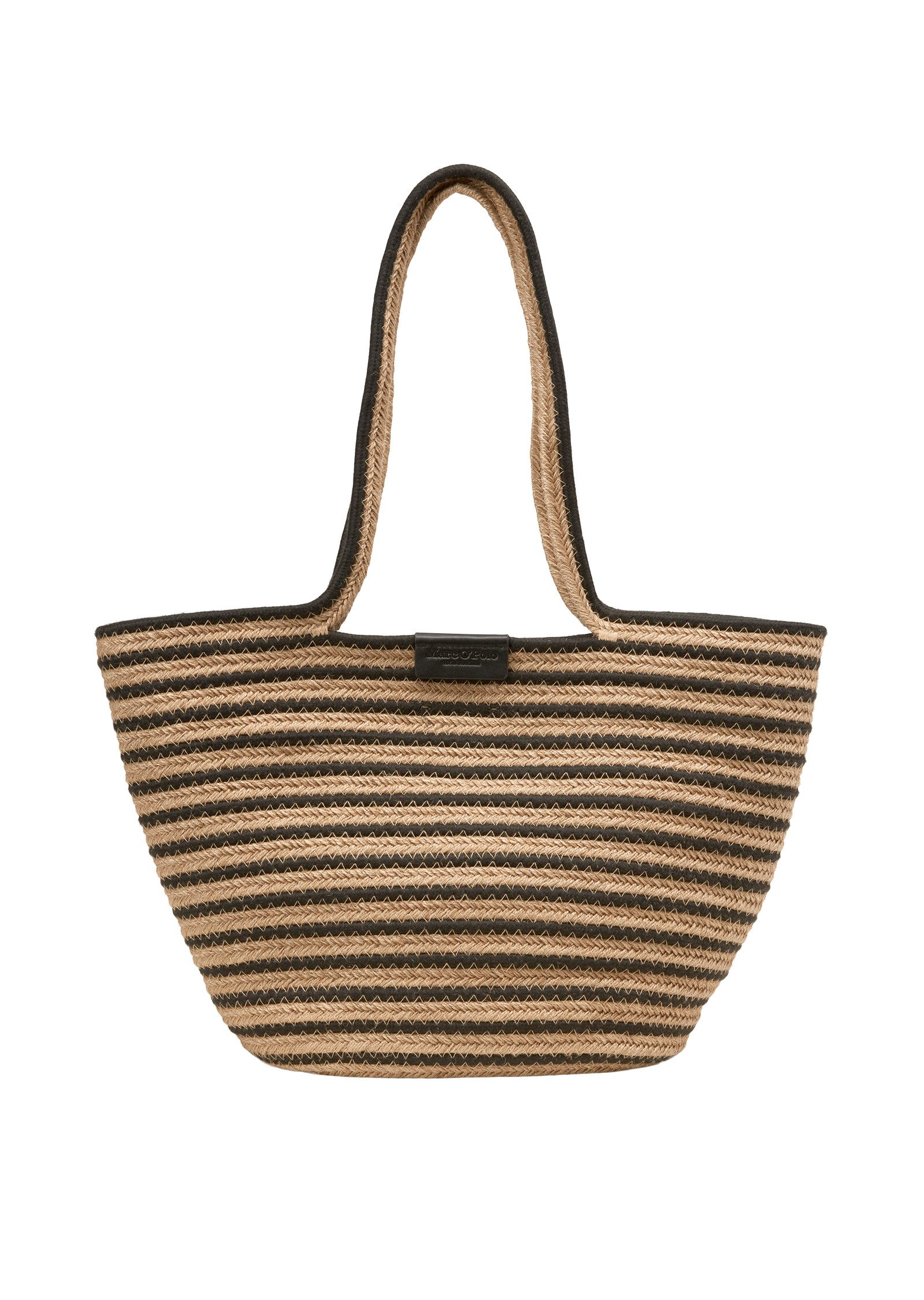Marc O'Polo Shopper aus Jute-Baumwoll-Mix