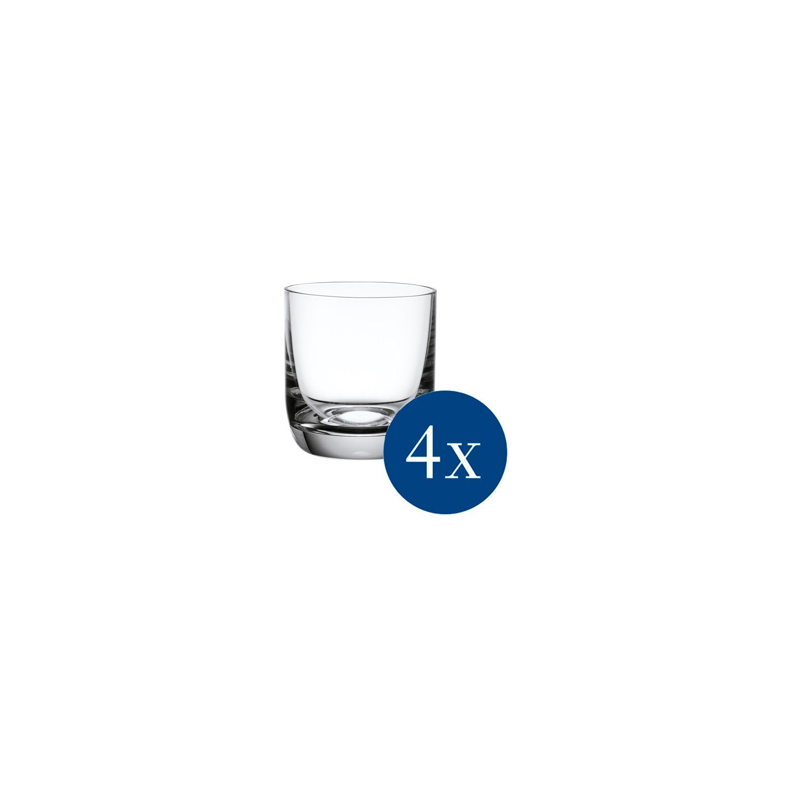 Villeroy & Boch Schnapsglas La Divina Shotgläser 40 ml 4er Set, Glas