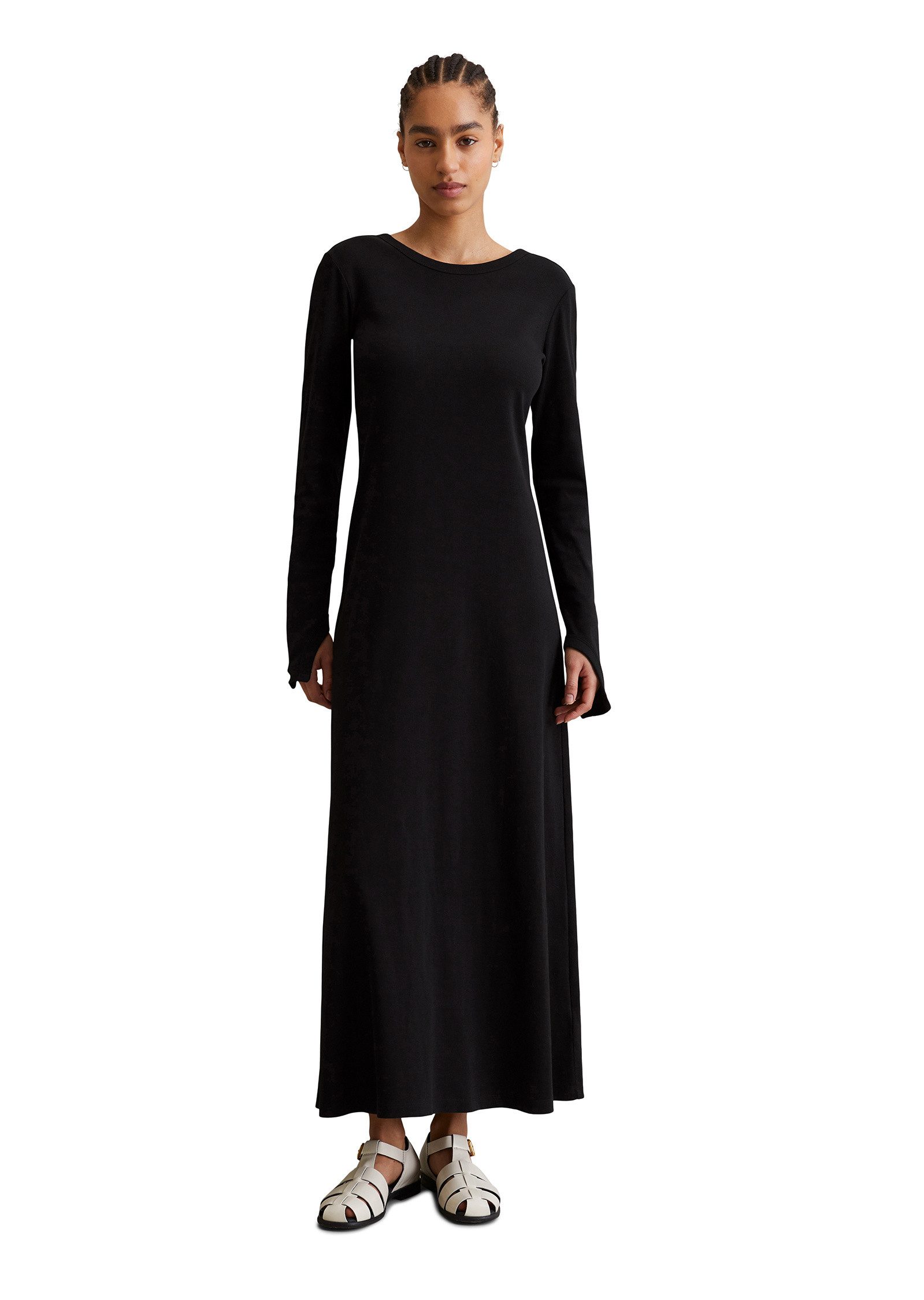 Marc O'Polo DENIM Jerseykleid aus Rippjersey