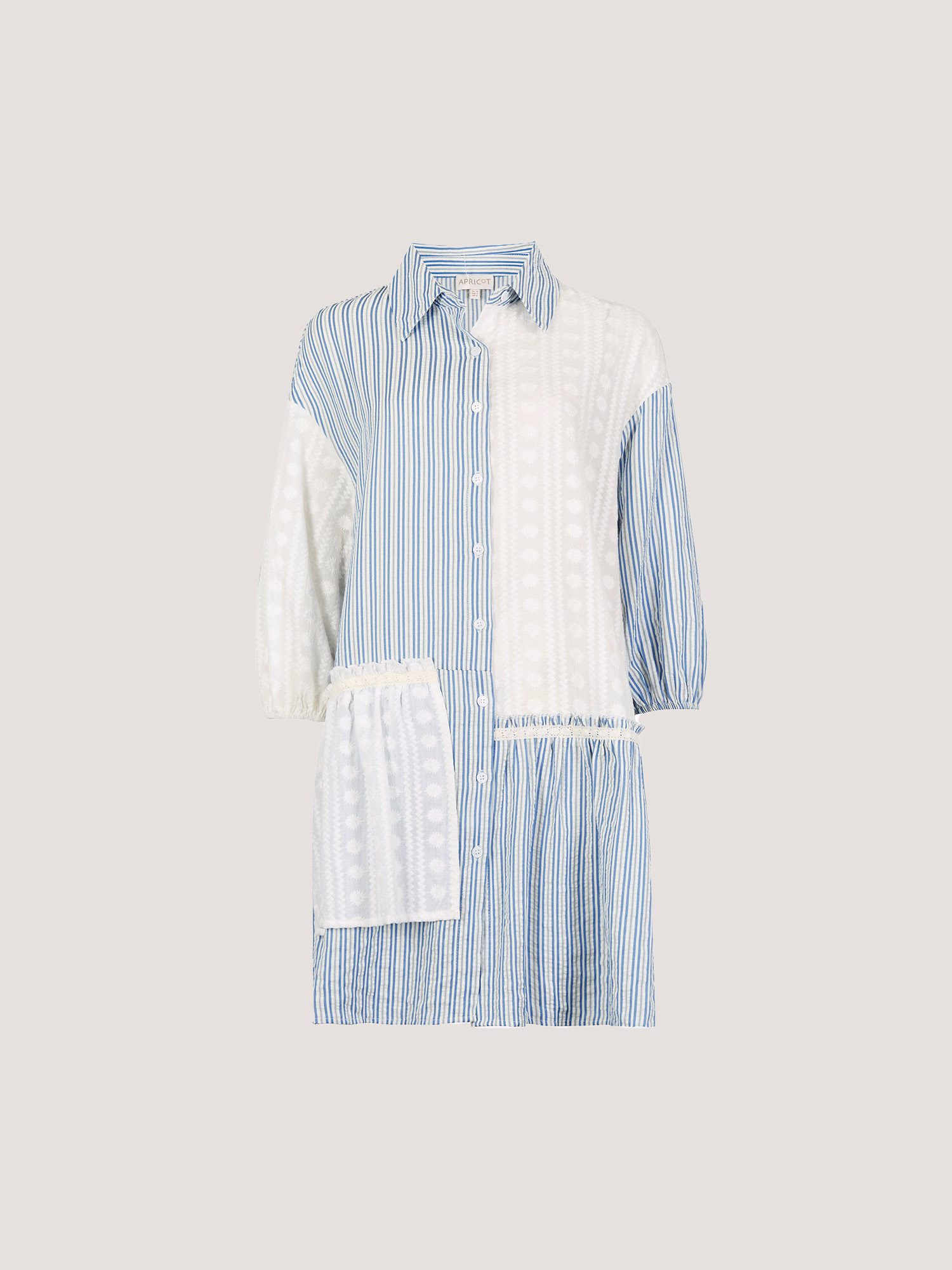 Hemdblusenkleid Minikleid mit