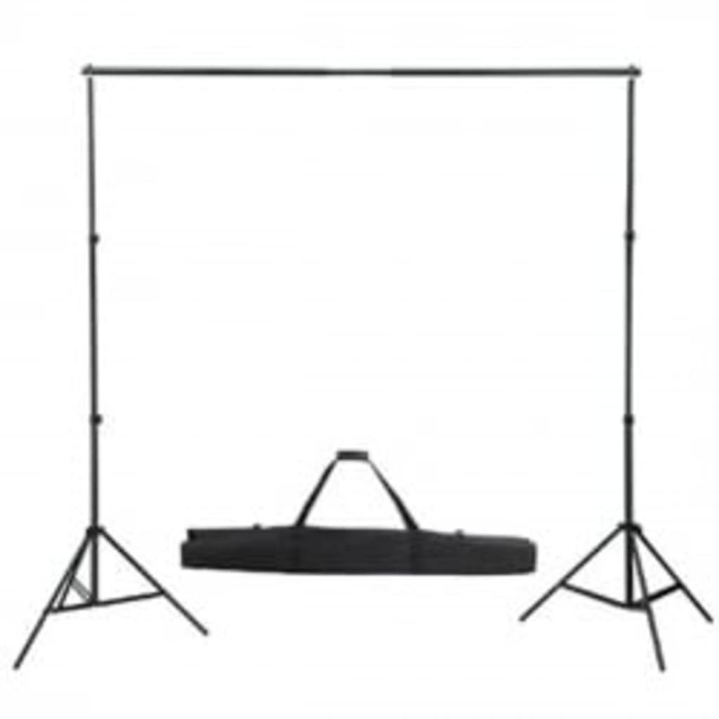 vidaXL Fotohintergrund Fotohintergrund-System 300 x 300 cm Grün