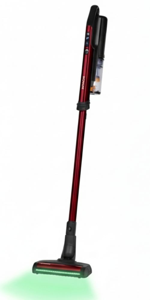 Hitachi Akku-Handstaubsauger PV-XH 4 PL AR, 550 W, beutellos, Green-Light-LED-Technologie, bis zu 50 Min. Laufzeit, 225 AW Saugkraft