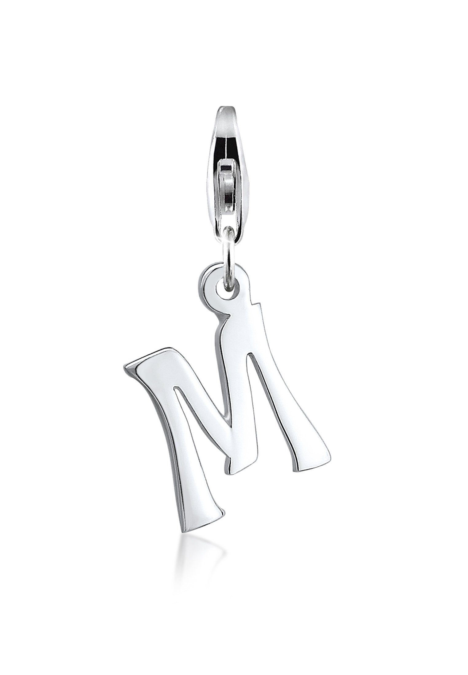 Nenalina Charm-Einhänger Buchstabe Anhänger Initialen Modern 925 Silber