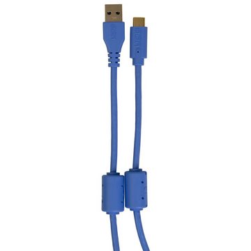 UDG Audio-Kabel, USB 3.0 C-A Blue Straight 1,5m U98001LB - Kabel für DJs
