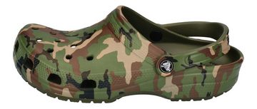 Crocs Classic Printed Camo Clog Clog Army Green Multi