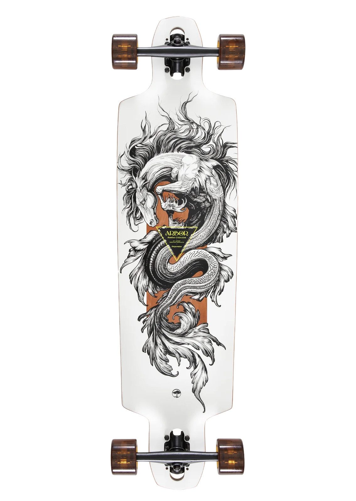 Arbor Collective Longboard Bamboo Dropcruiser 38" (K Darmaeva), aus der Bamboo Serie