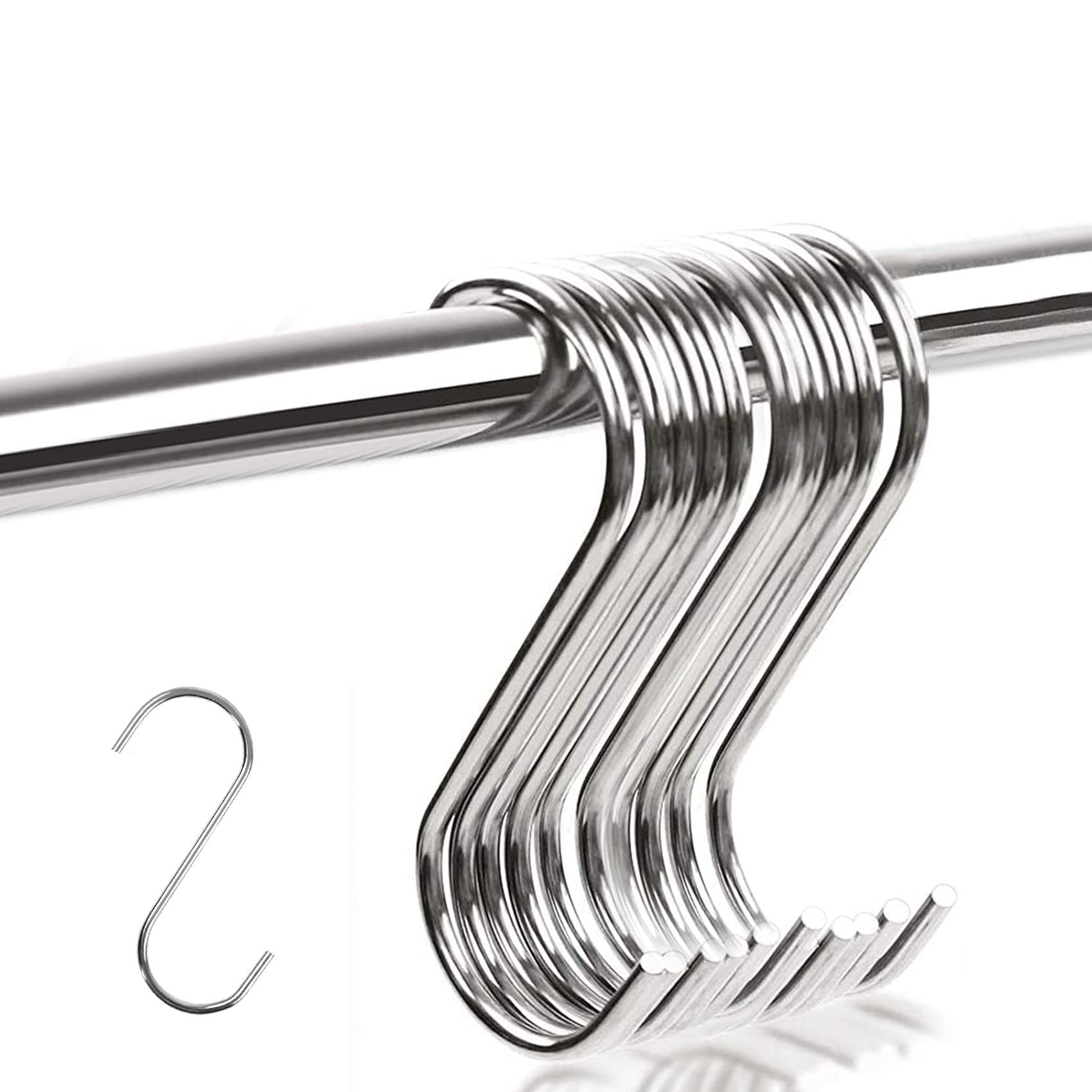 BlingBin S-Haken Wandhaken Aufhängehaken Edelstahl S Haken Schwerlast Haken günstig online kaufen