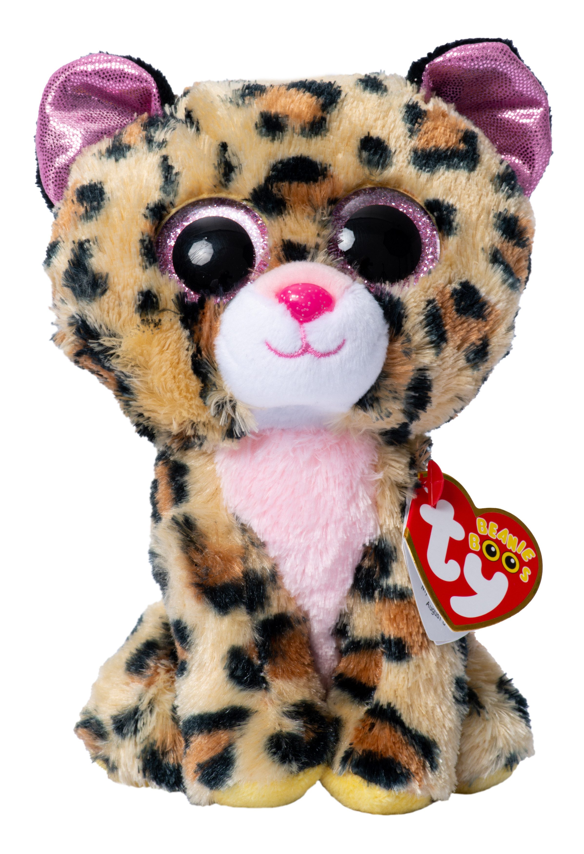 joojee Kuscheltier Ty Beanie Boo - Livvie Leopard 15 cm (NEU & OVP)