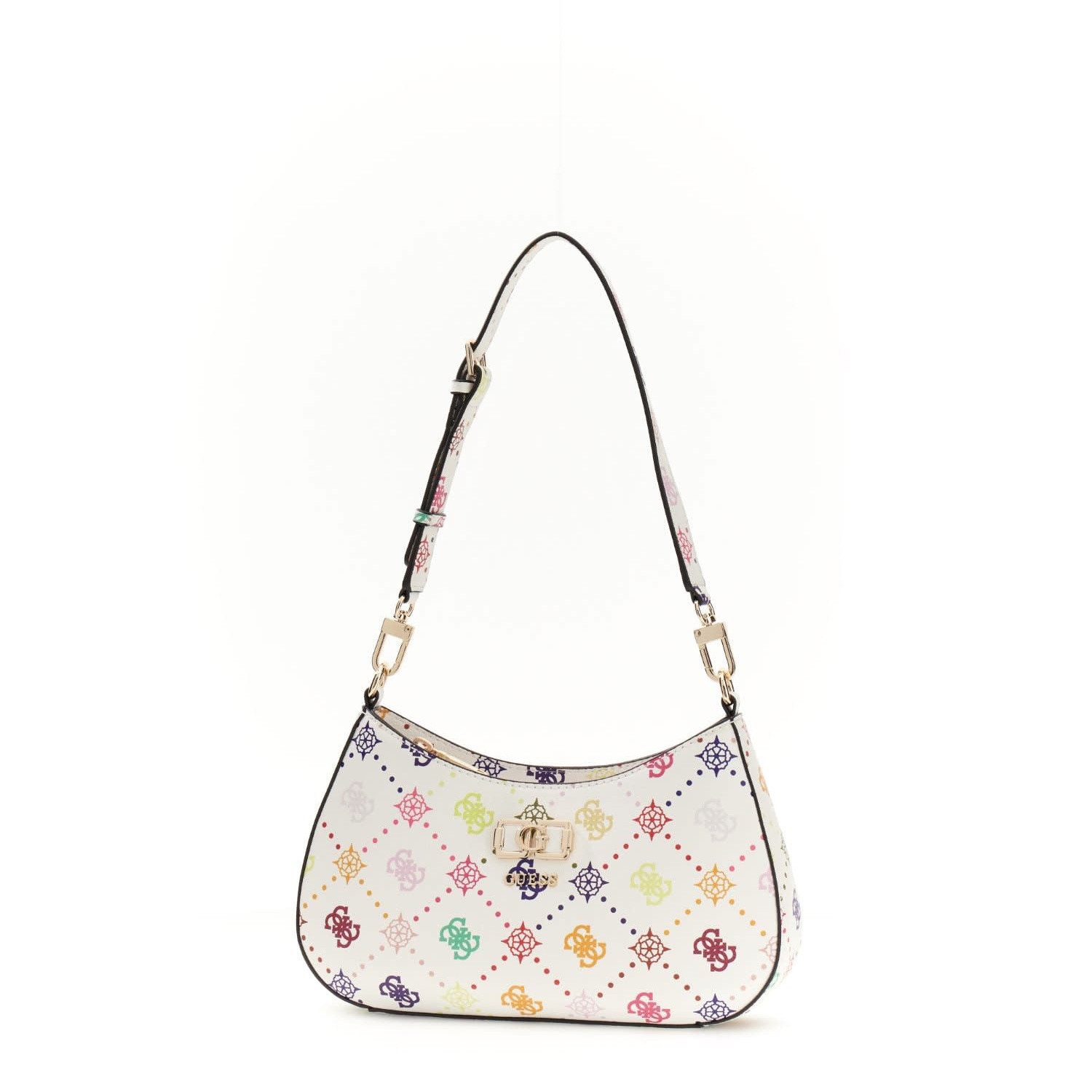 Guess Umhängetasche GUESS Umhängetasche Emelie Logo multi Logo (1, 1-tlg., 1)