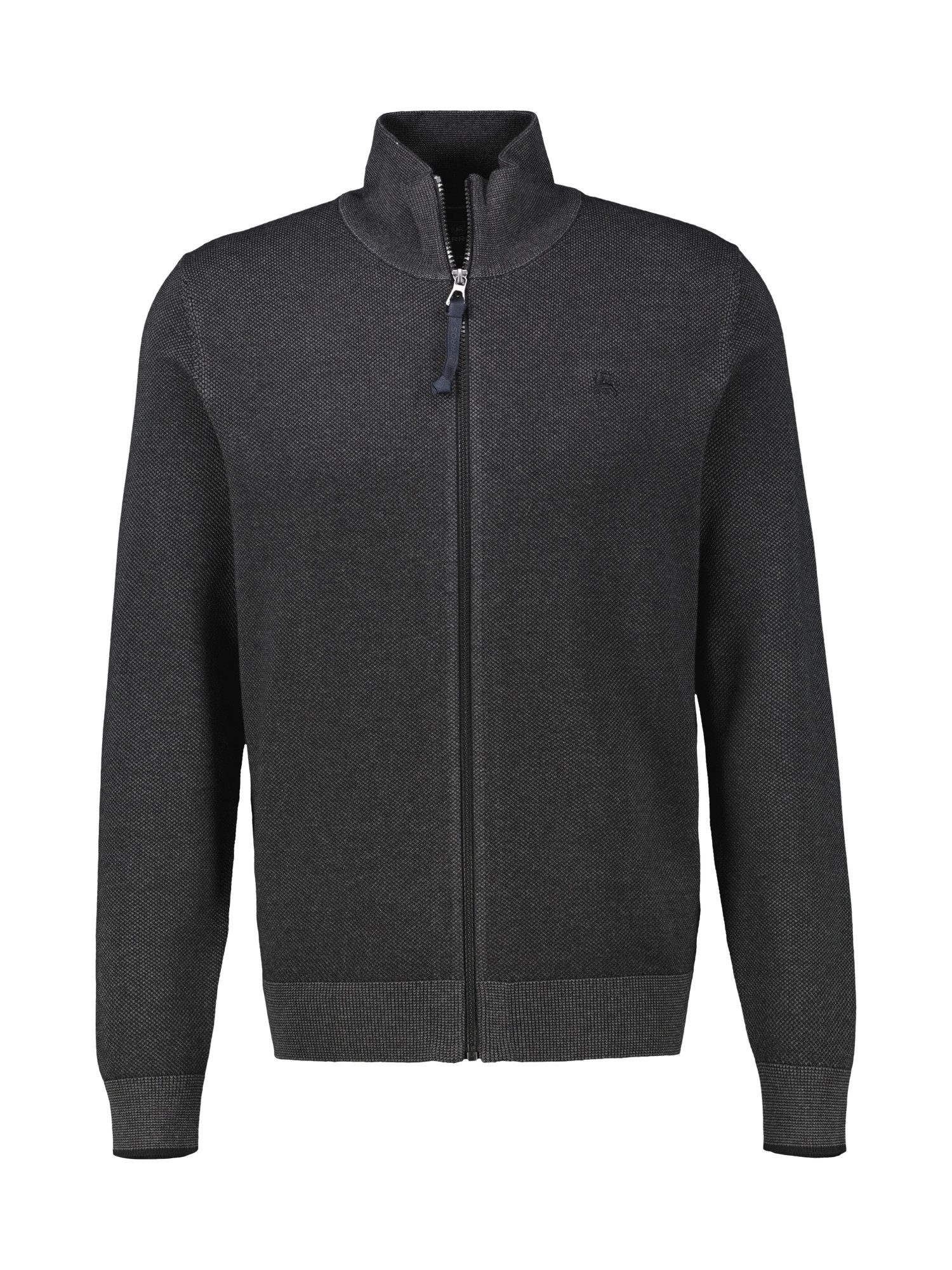LERROS Strickjacke Melange-Strickjacke für Herren