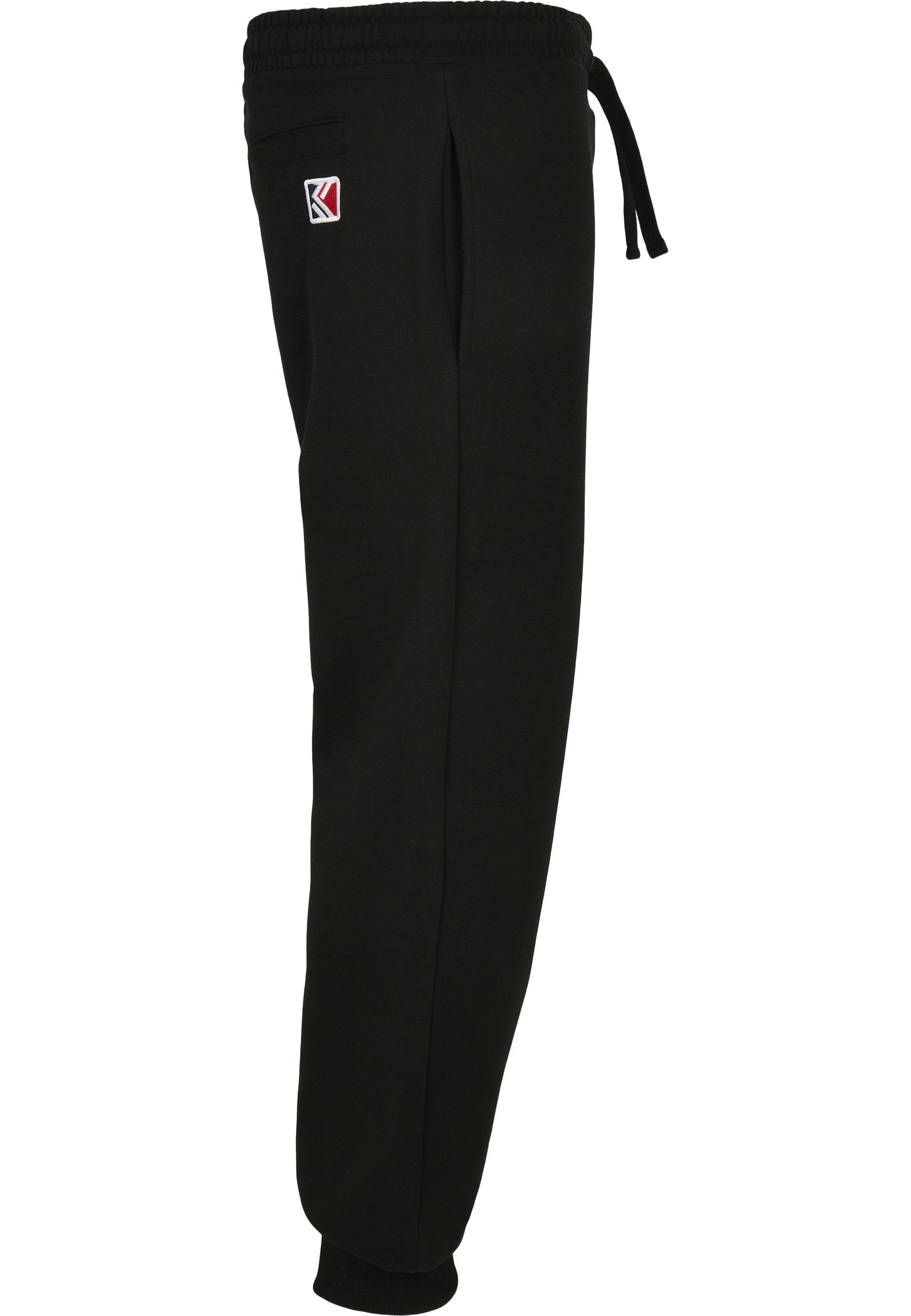 Karl Kani Stoffhose Karl Kani Herren KKMQ12007 SIGNATURE RETRO SWEATPANTS BLK (1-tlg)