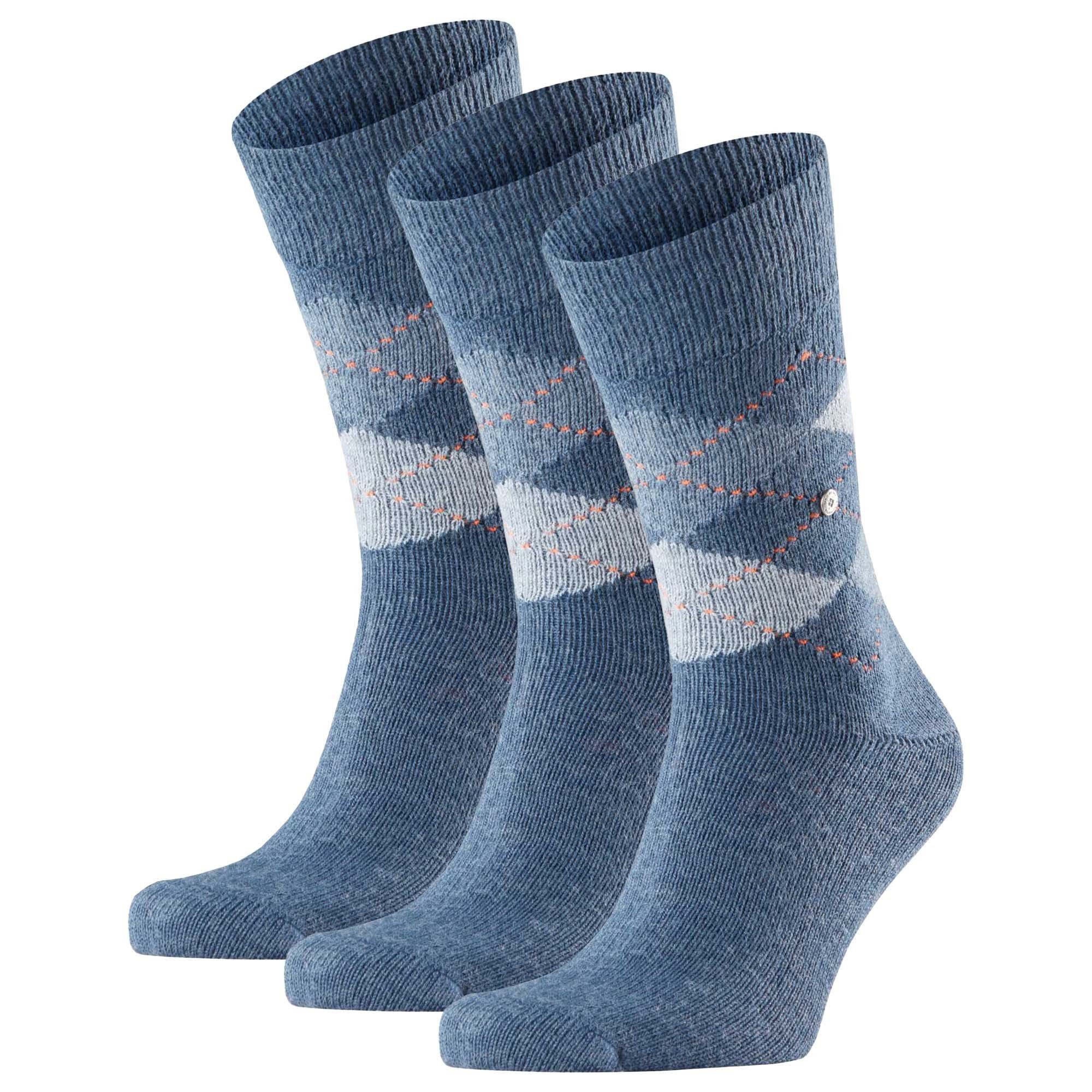 Kurzsocken Herren Socken 3er Pack Polyacryl Preston