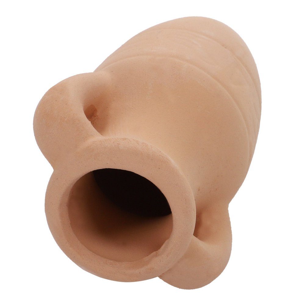 Aquariendeko Amphore natur S natürliche Aquariendekoration - 13 cm