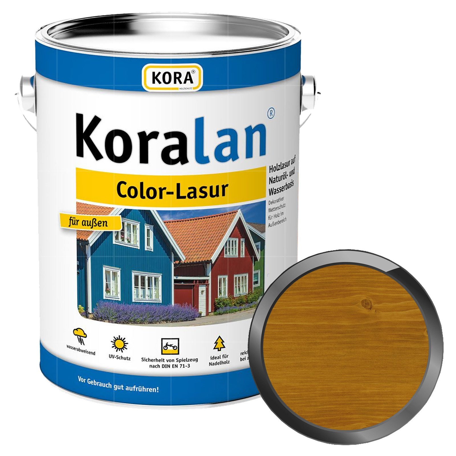 KORA Lasur Koralan Color-Lasur - 0.75 Ltr