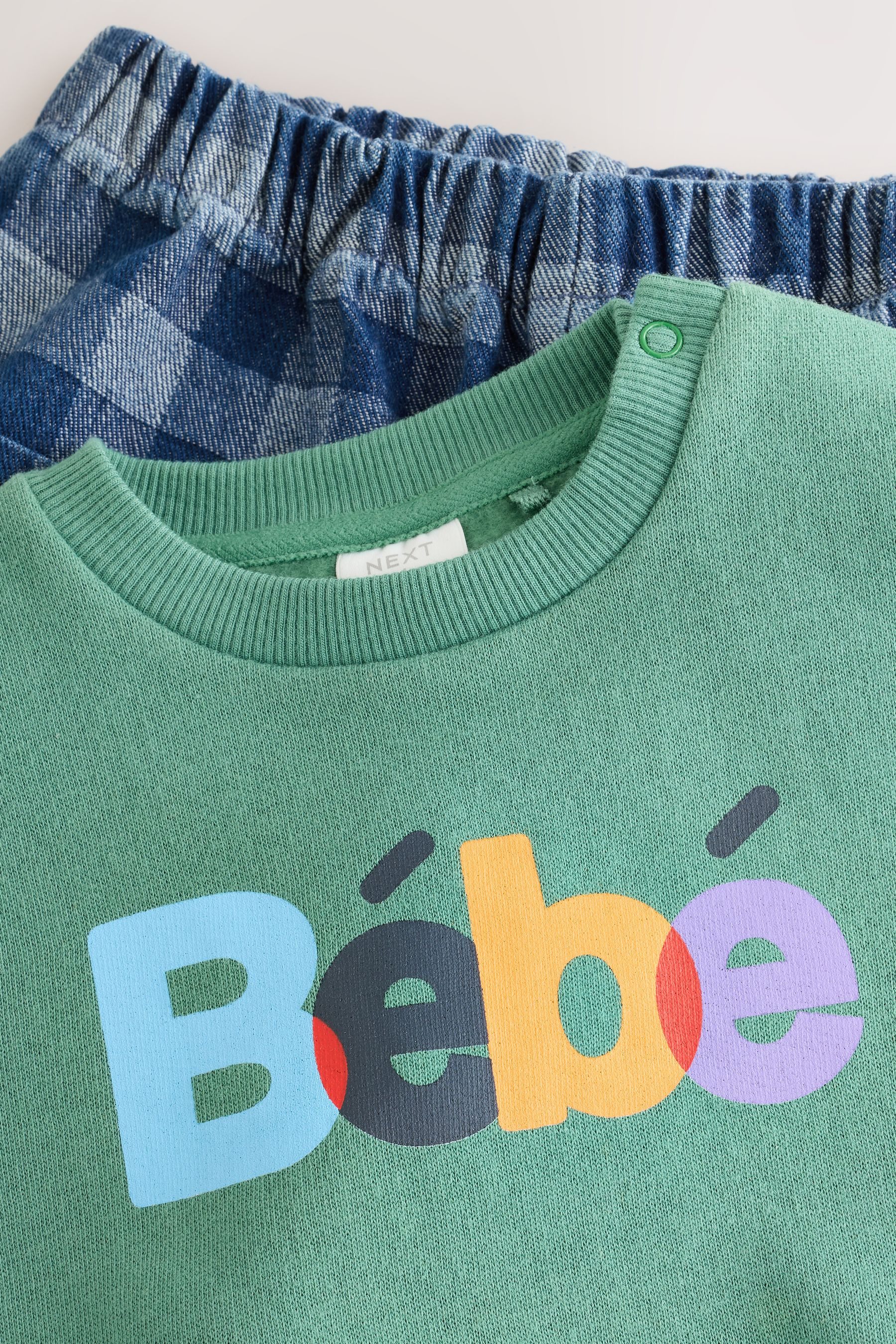 Next Top & Hose Babyset aus Sweatshirt und Hose (2-tlg) – Bild 5 von 5