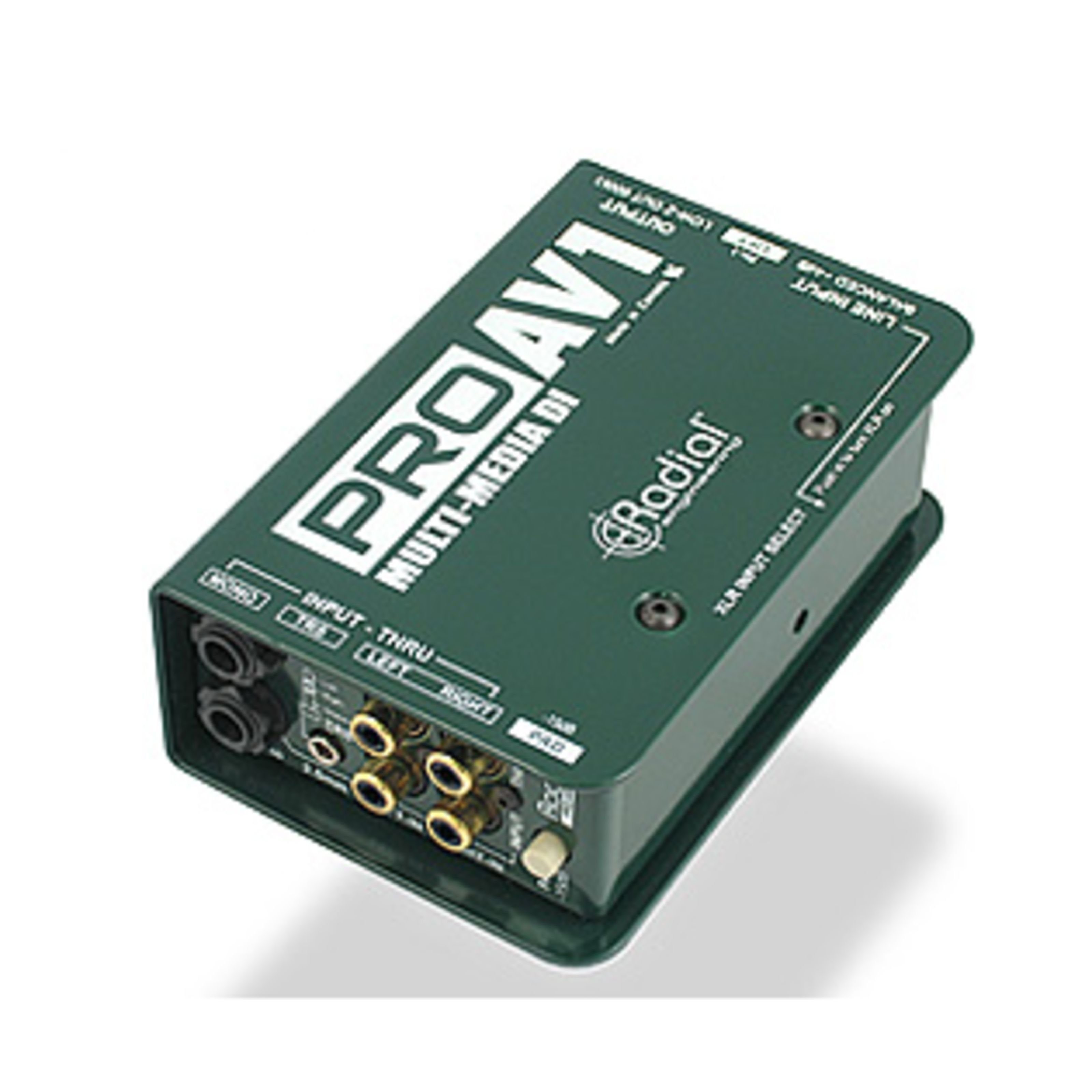 Radial Audio-Wandler, (Pro AV1 passive Multimedia DI-Box, Studio Hardware, DI-Boxen), Pro AV1 - DI Box