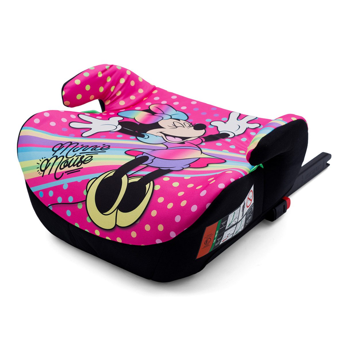 Autokindersitz Disney Minnie Mouse ISOFIX Sitzerhöhung Kinder Autositz 125–150 cm
