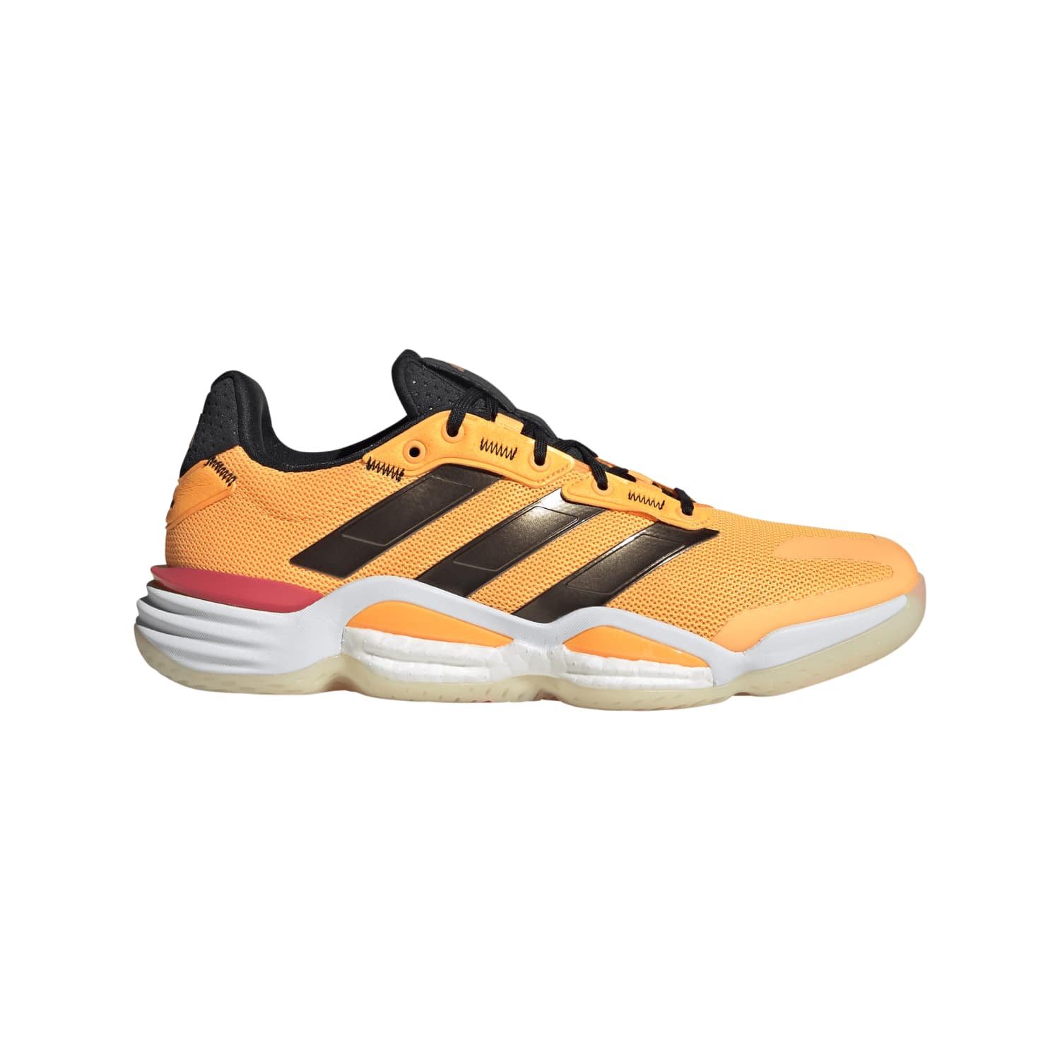 adidas Performance Hallen-Indoorschuhe Stabil 16 2025 orange/schwarz/weiss Herren Badmintonschuh