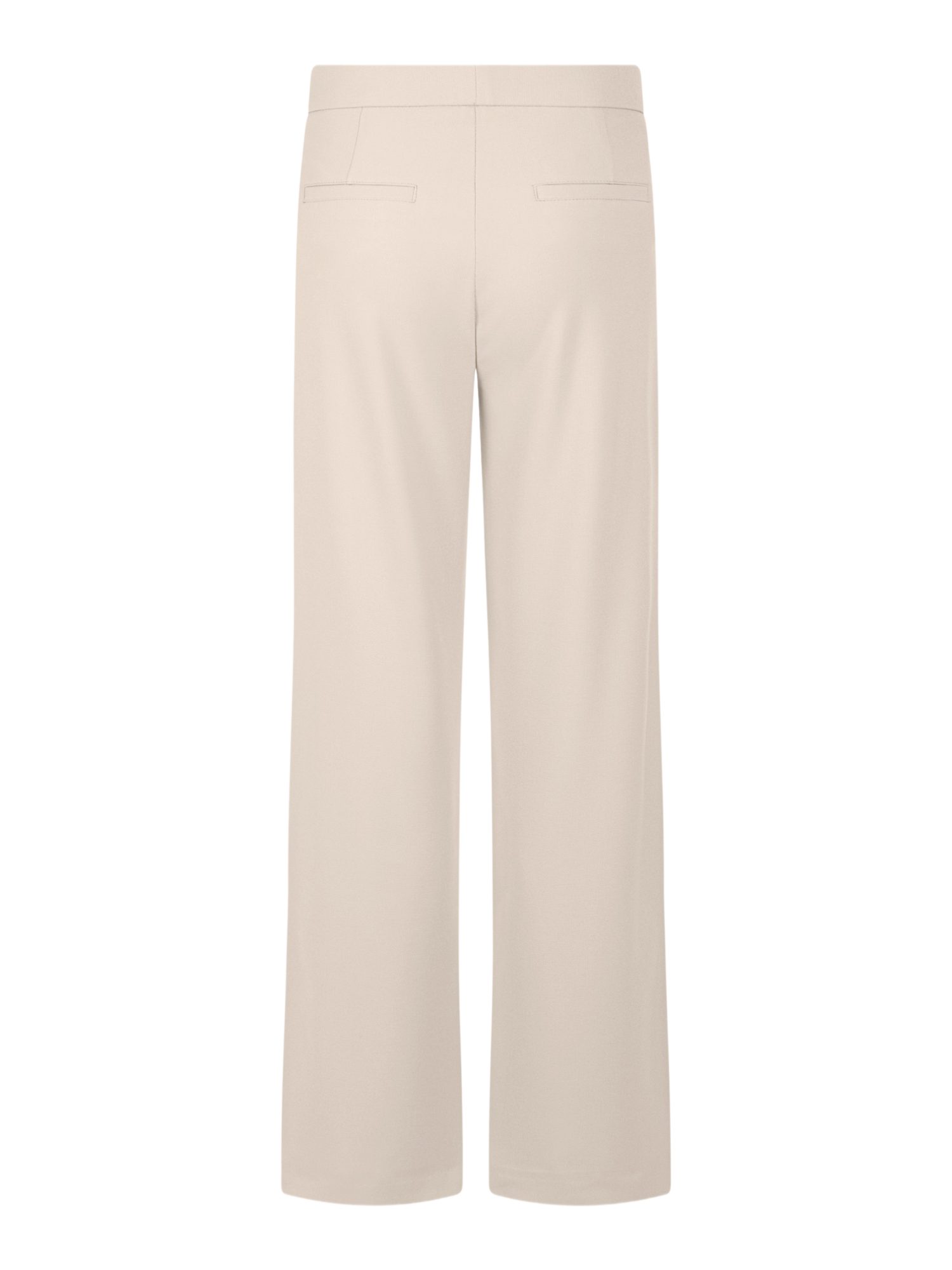 Raffaello Rossi Stoffhose natur,Casual,Polyester,Unifarben,Straight Leg,Mittel