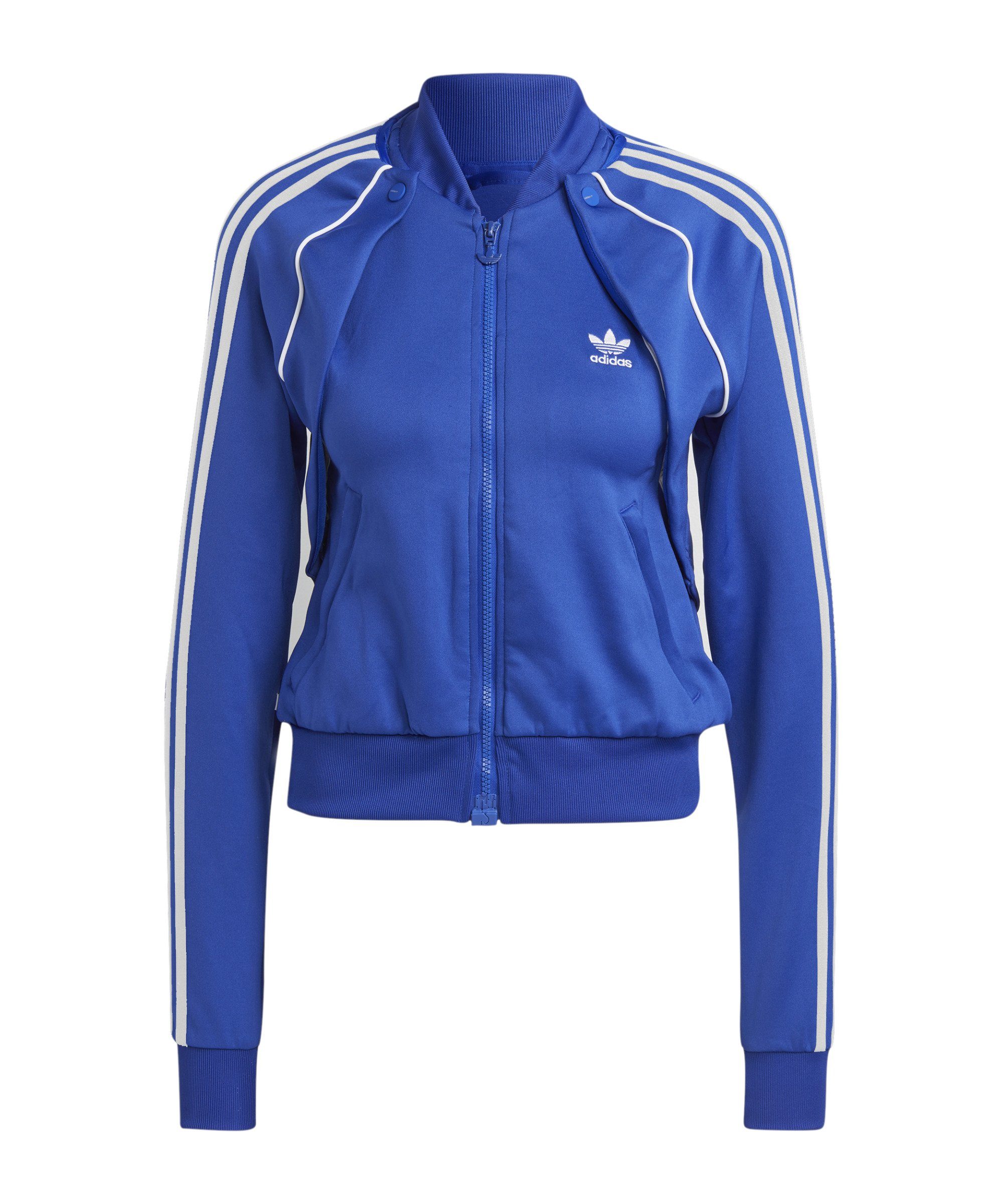 adidas Originals adidas Performance Trainingsjacke Tracktop Jacke Damen blau