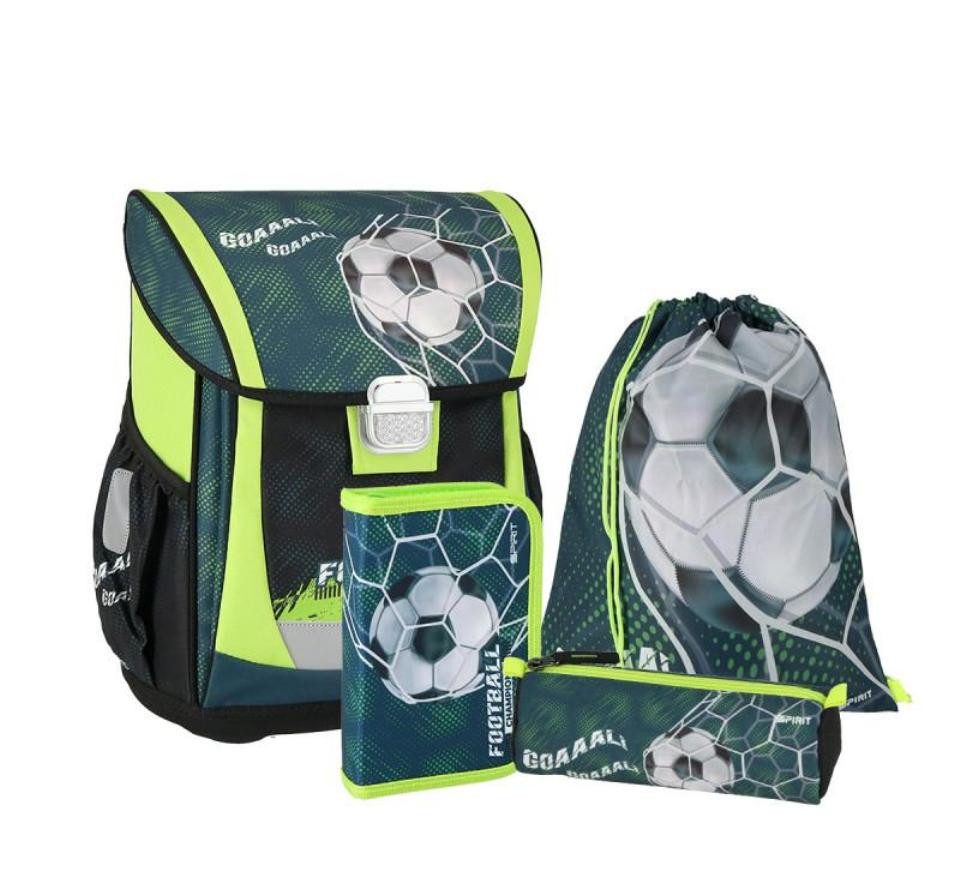 Spirit Schulranzen Schulranzen Set Spirit® COOL + Regenschutz
