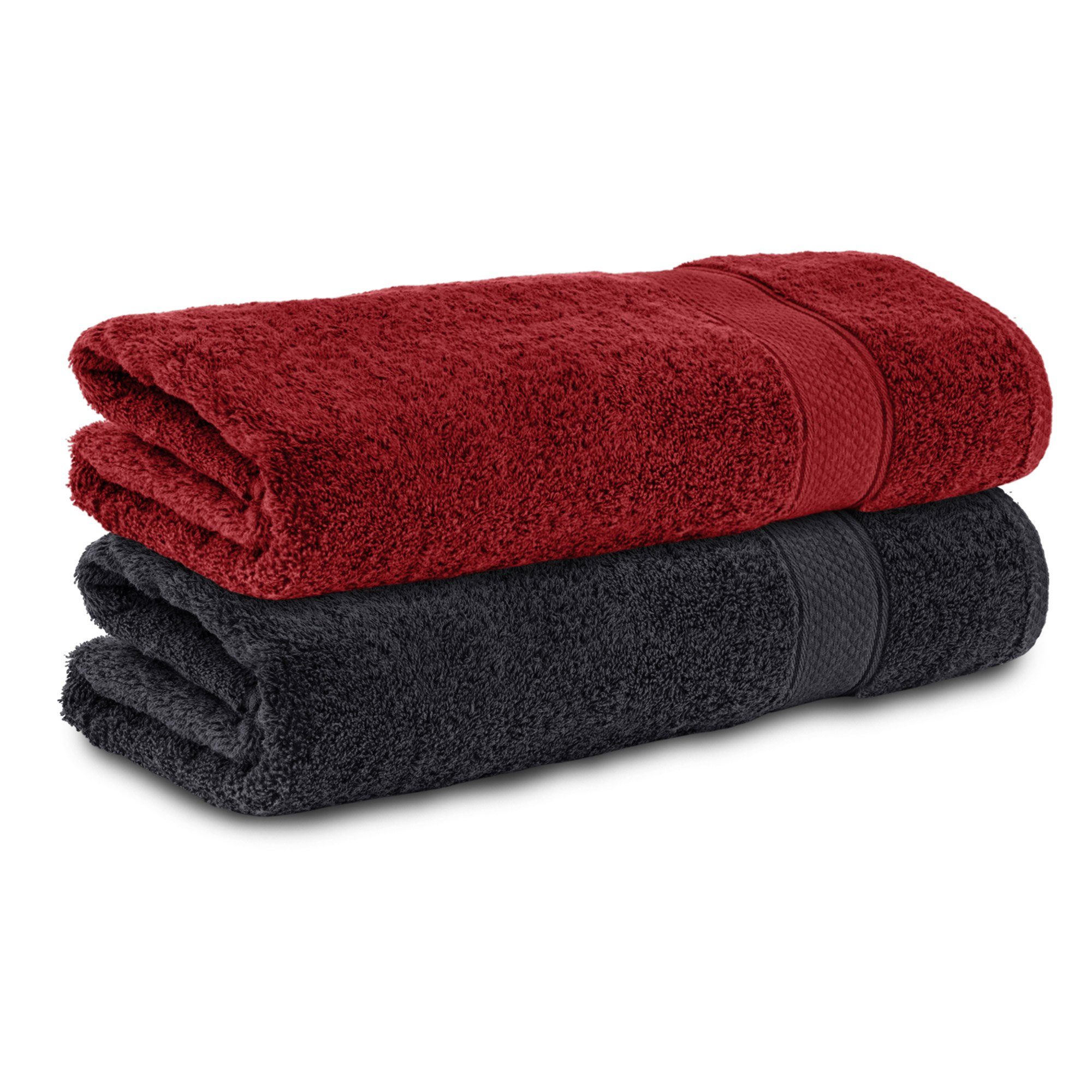 Komfortec Badetücher 100% Baumwolle, 470 g/m², günstig online kaufen