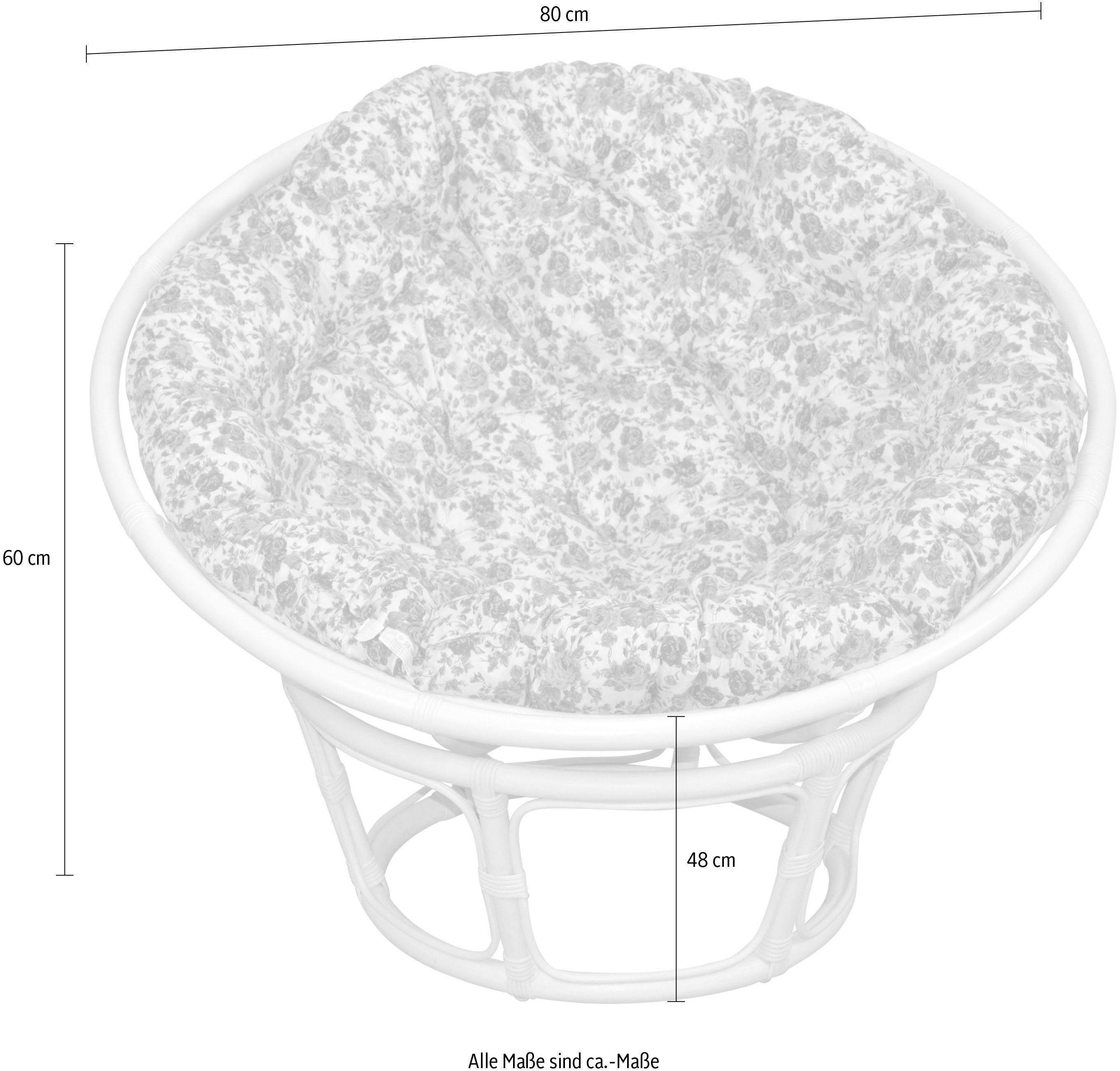 Home affaire Rattanstuhl, aus handgeflochtenem Rattan