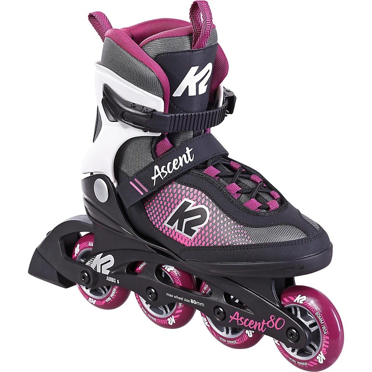 Inlineskates K2 Ascent 80 Damen Inline Skates Inliner 30F0761