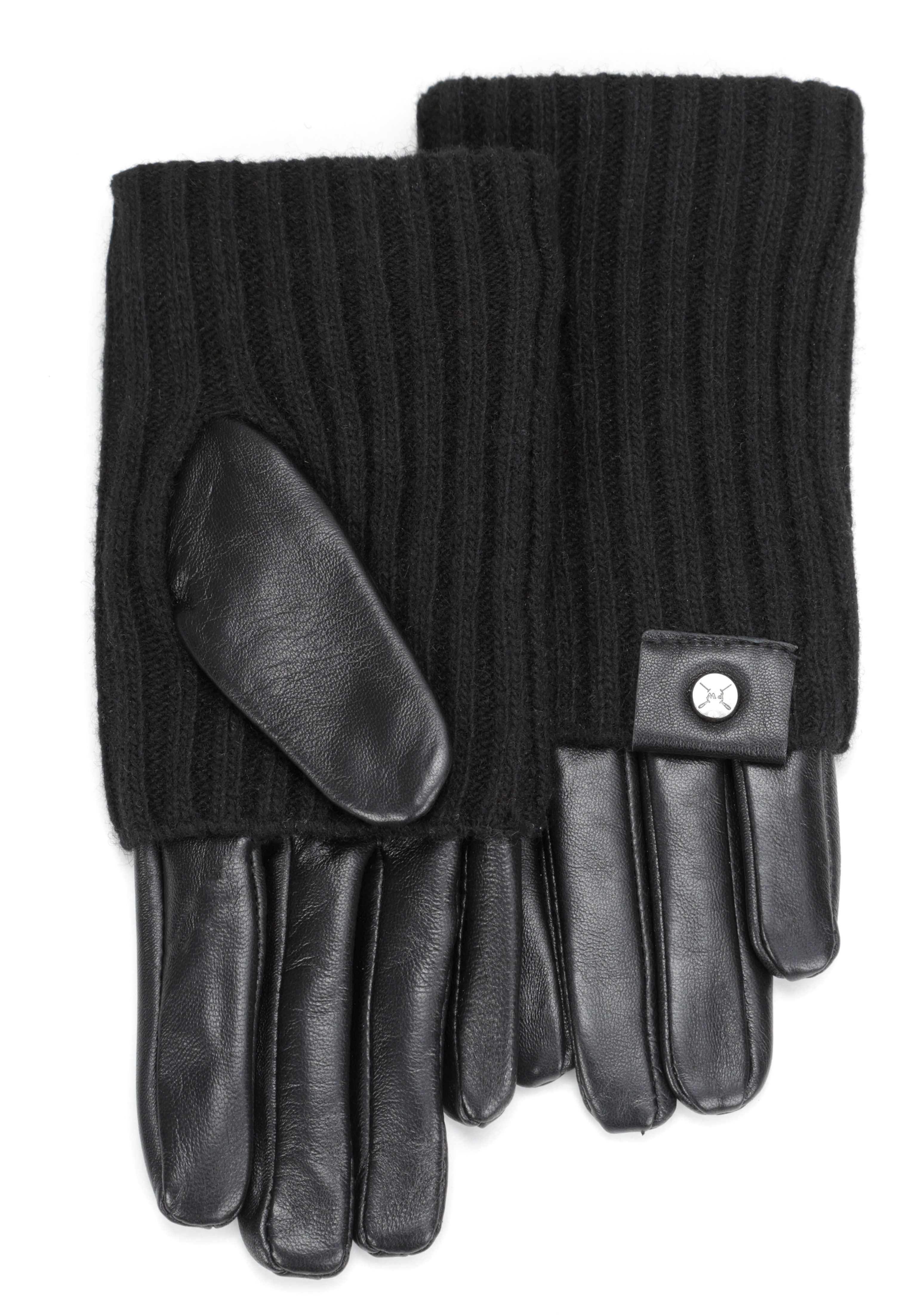 PEARLWOOD Lederhandschuhe ROMY (1 Paar) Fleecefutter, als Lang-oder Kurzhan günstig online kaufen