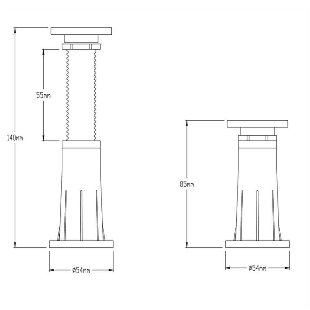 duschspa Duschwannenfüße Höhenverstellbare Duschwannenfüße für Duschtasse D günstig online kaufen