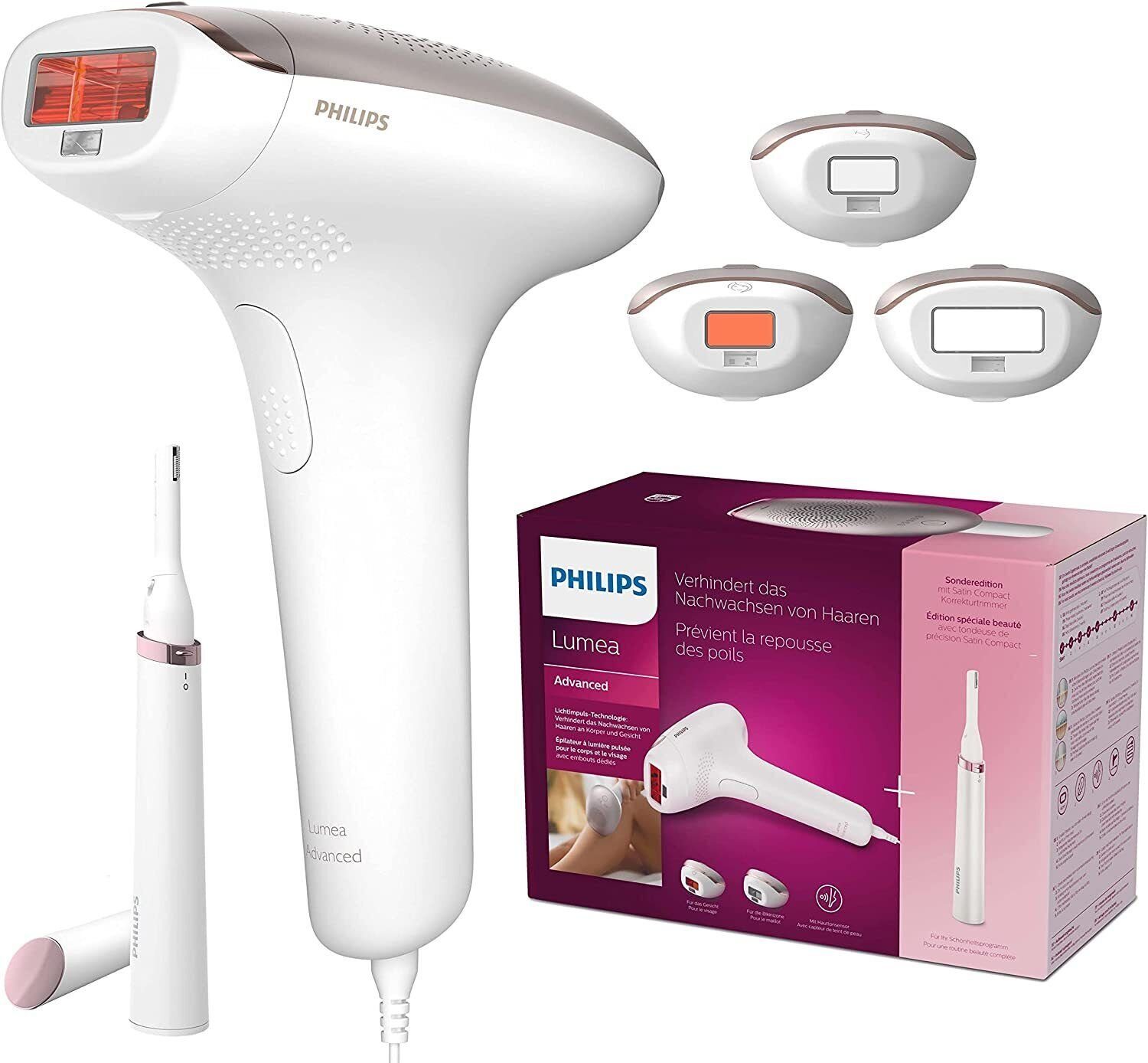 Philips Epilierer Lumea Advanced IPL-Haarentfernungsgerät BRI923/00