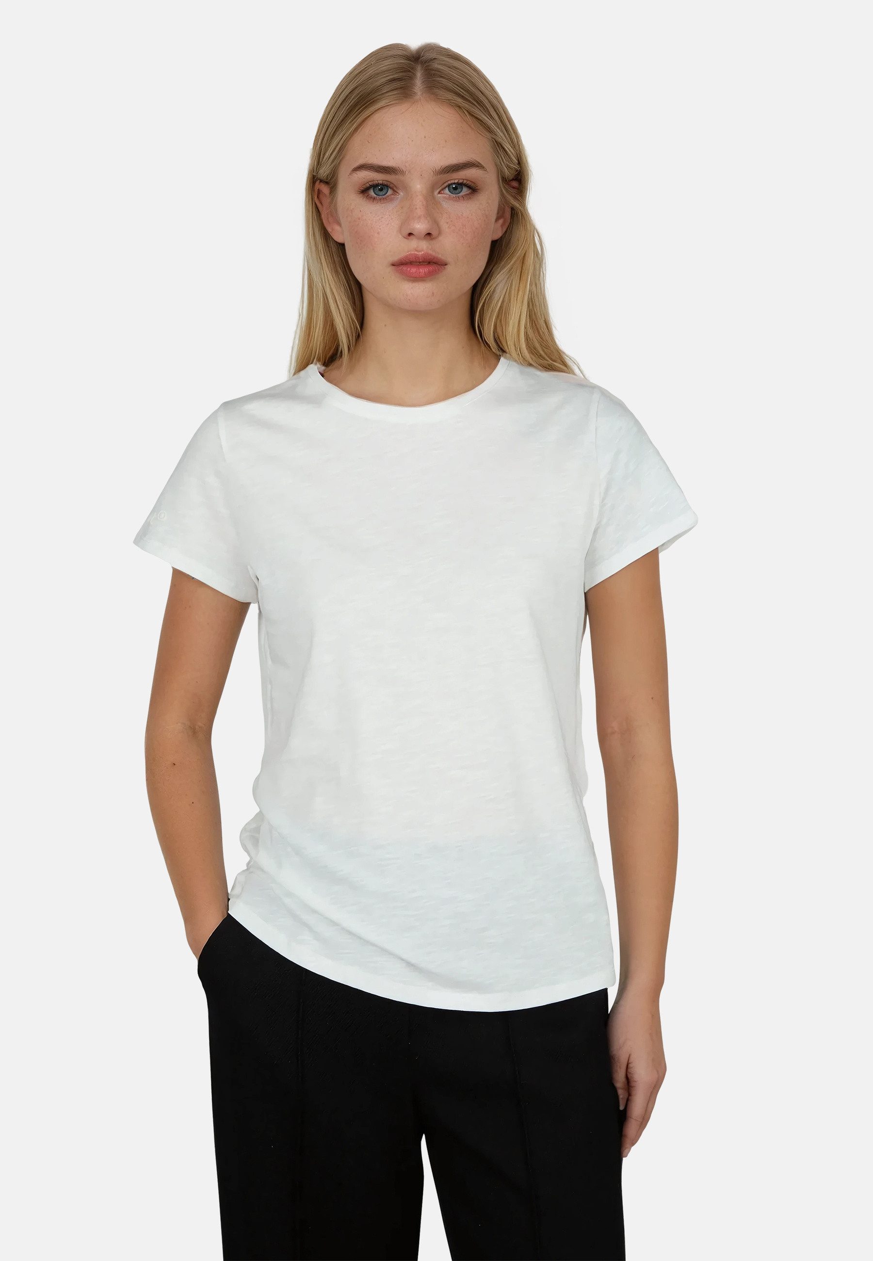 salzhaut Rundhalsshirt Rundhals T-Shirt für Damen (1-tlg., keine Angabe)