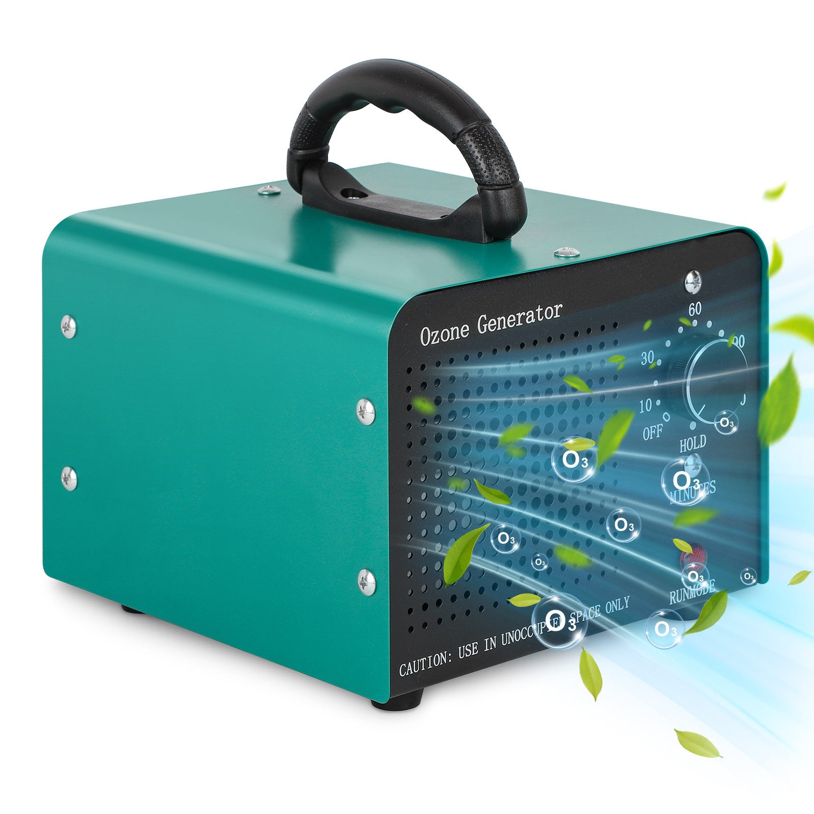 QUBEBU ElektrostatikLuftreiniger Ozongerät Ozonisator 60000mg/h O3