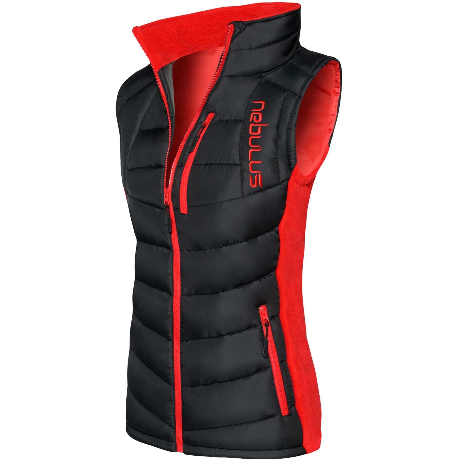 Nebulus Weste & Hemd REVIVAL, P4740 - Damen, schwarz-rot, M/38
