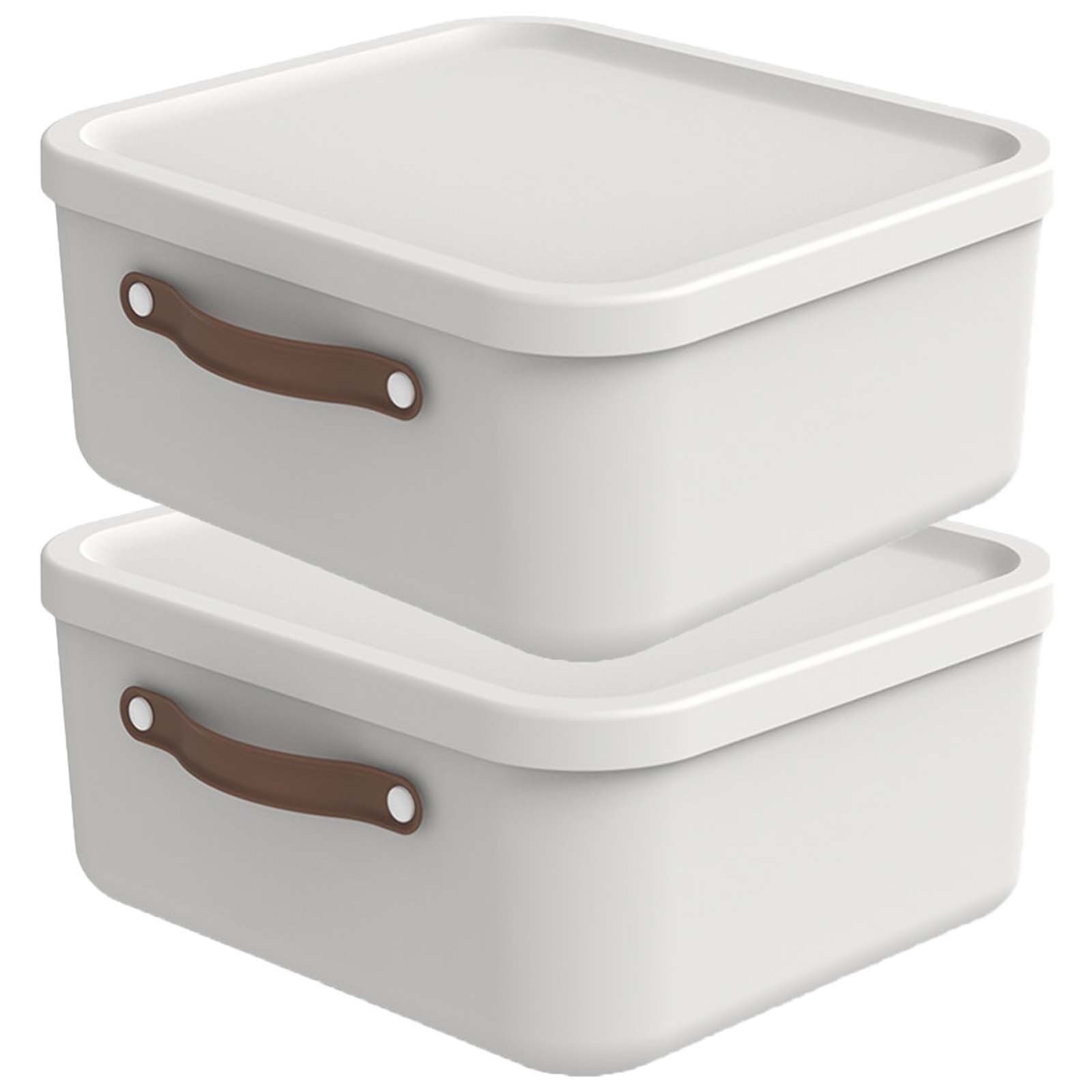 ROTHO Aufbewahrungsbox 2er-Set Kiste mit Deckel Maloja 20l (Aufbewahrungsse günstig online kaufen