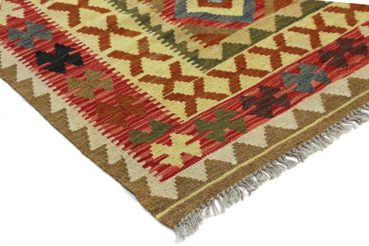 Orientteppich Kelim Afghan 105x206 mm Höhe: Läufer, Handgewebter rechteckig, Orientteppich Nain Trading, 3