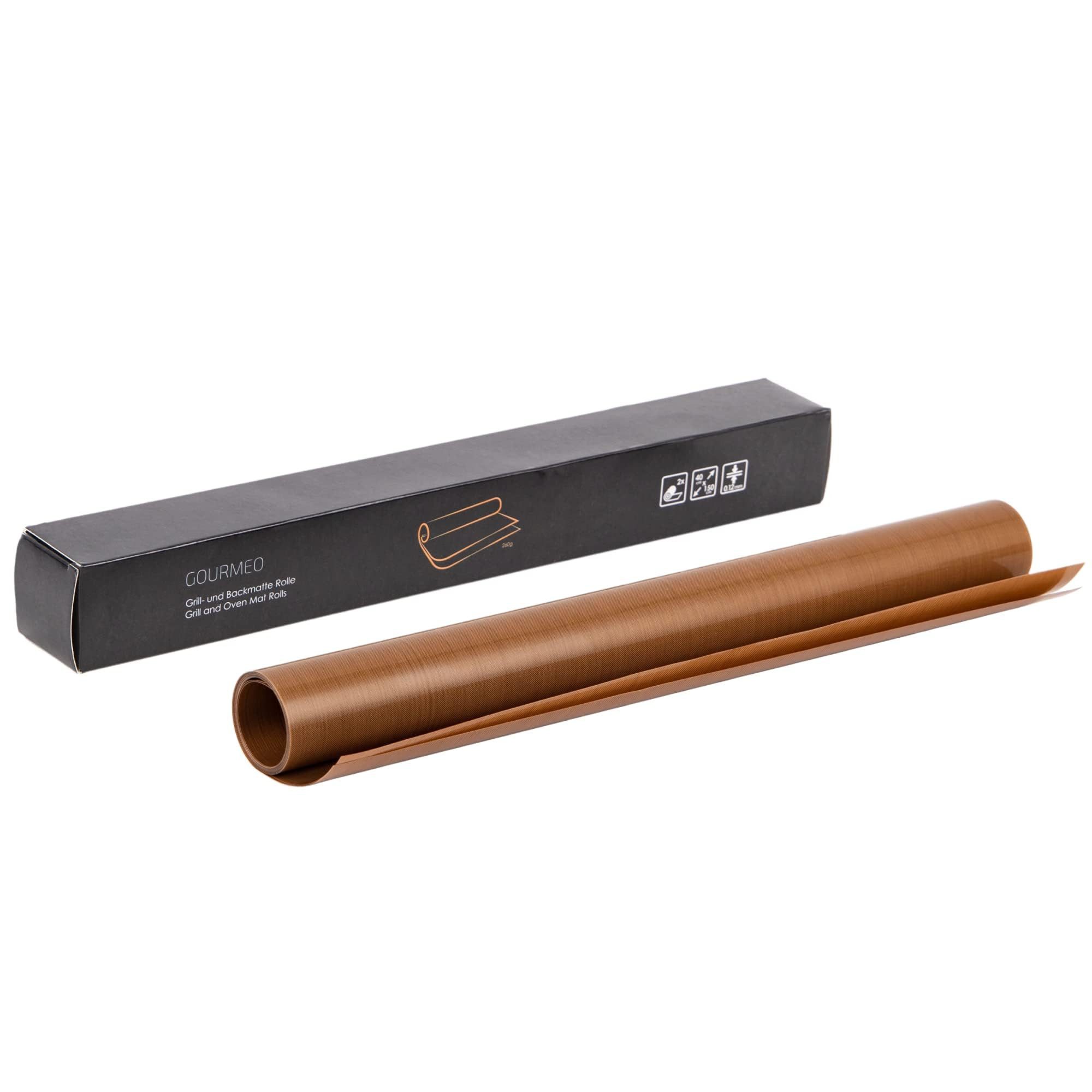 GOURMEO Backmatte Dauerbackfolie 2 Rollen, 40x150 cm, wiederverwendbar