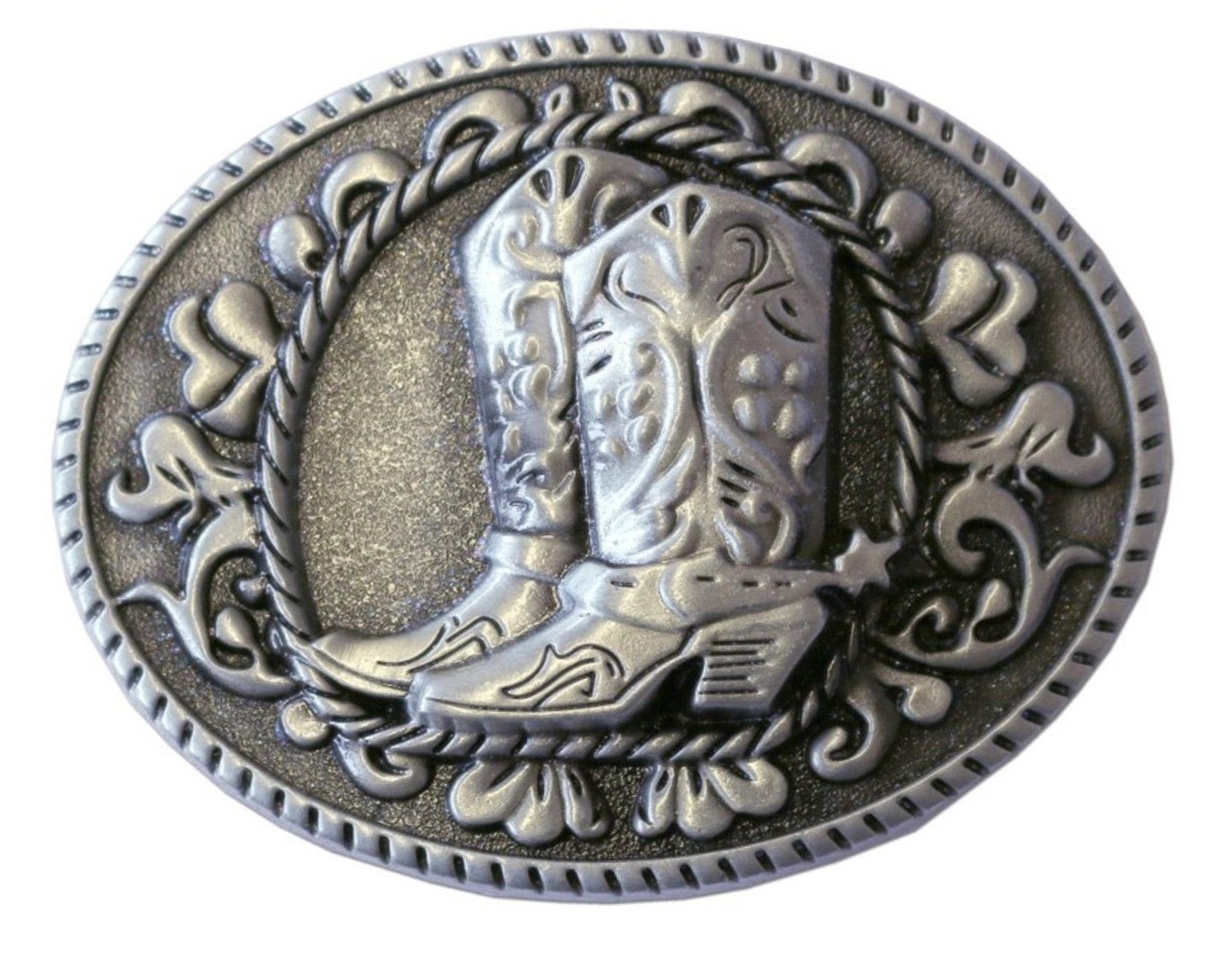 Stars & Stripes Gürtelschnalle Cowboystiefel im Western Stil günstig online kaufen