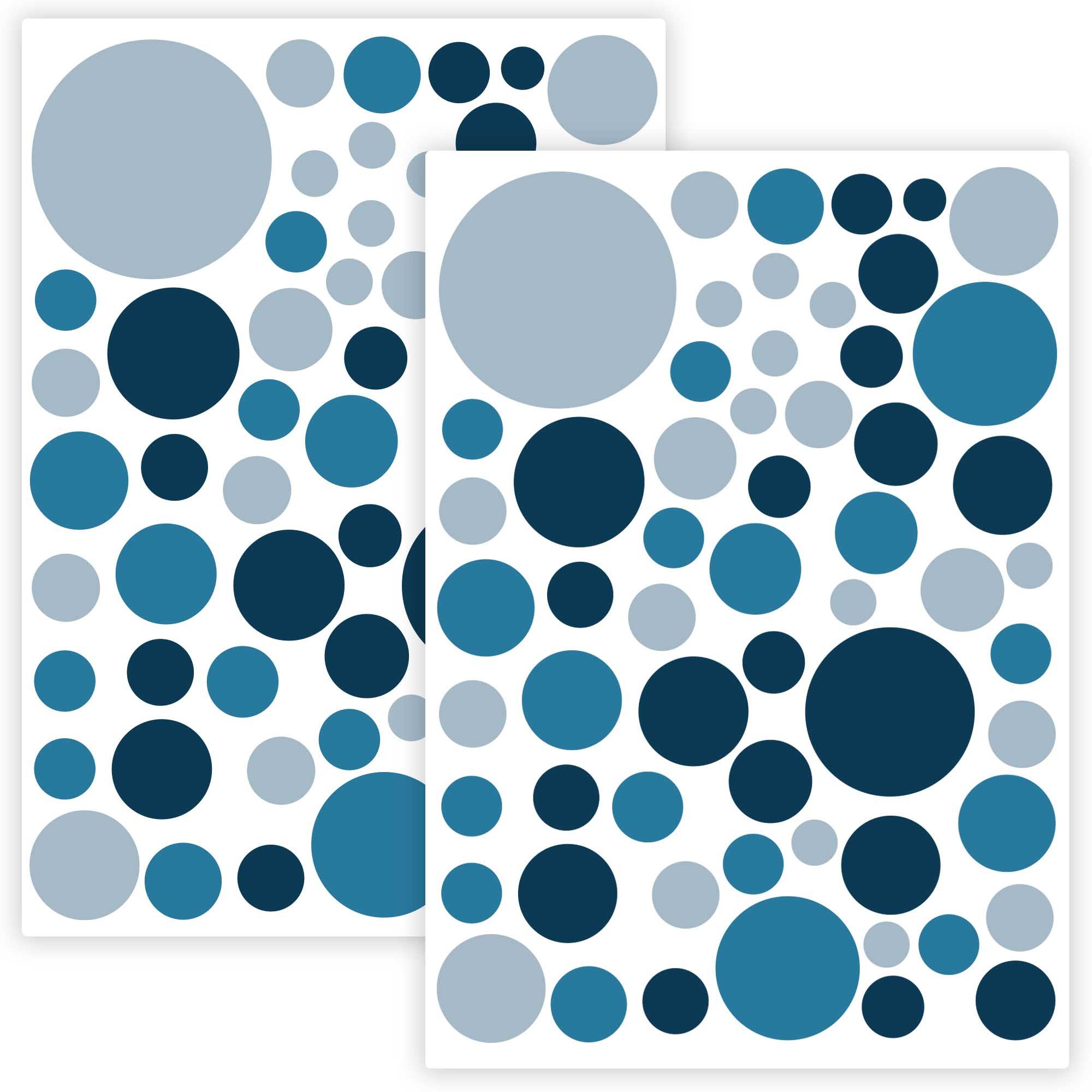 WANDKIND Wandtattoo Kreise Set 120 Stück V283