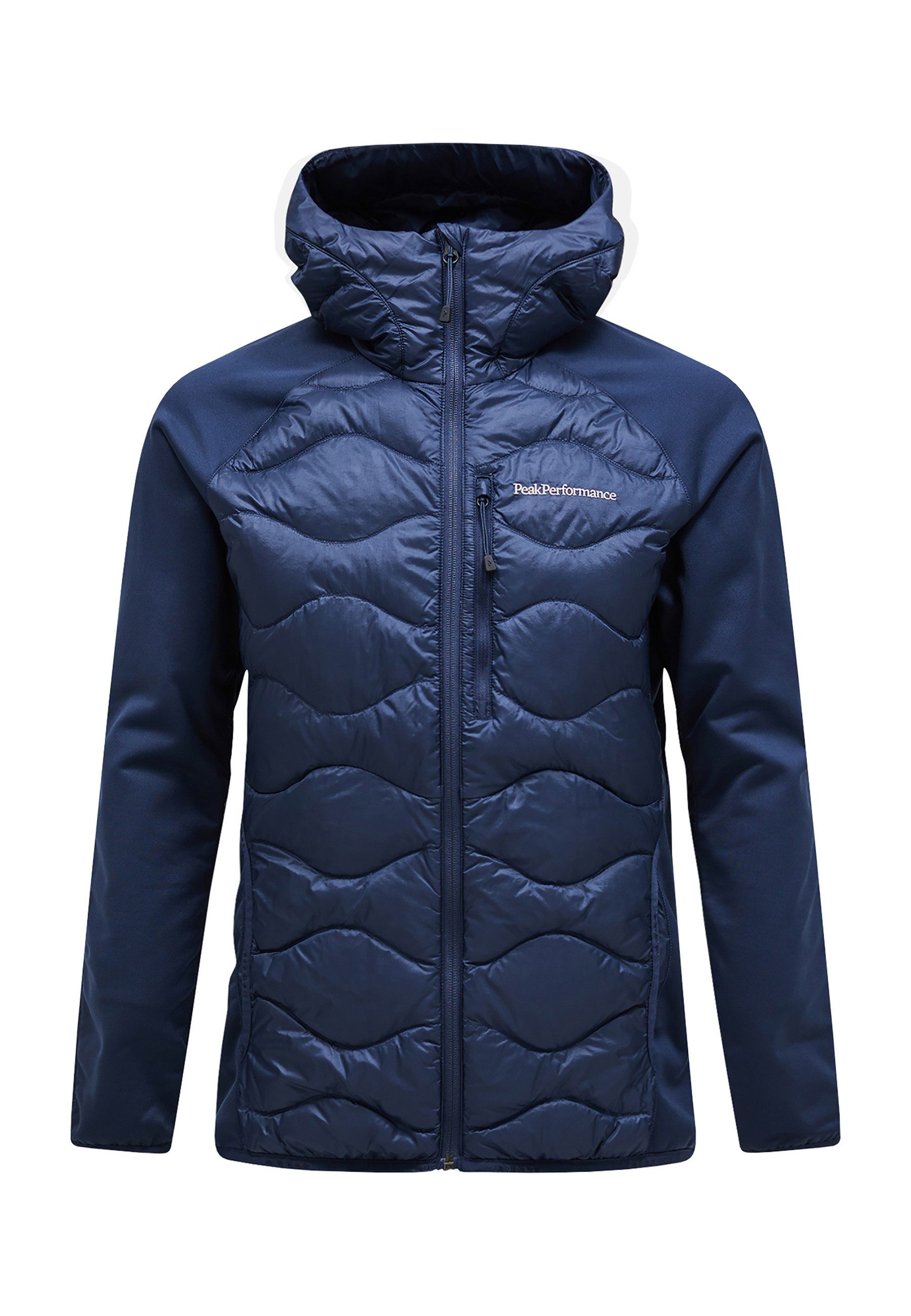 Peak Performance Trainingsjacke M Helium Down Hybrid Hood mit sportivem Design