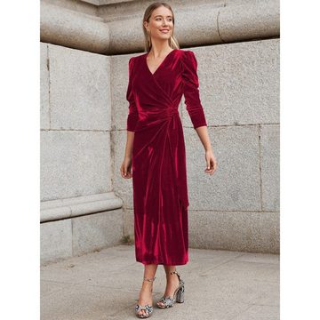 AFAZ New Trading UG Abendkleid Kleid Langarm Abendkleid Elegant Modekleid langer Rock