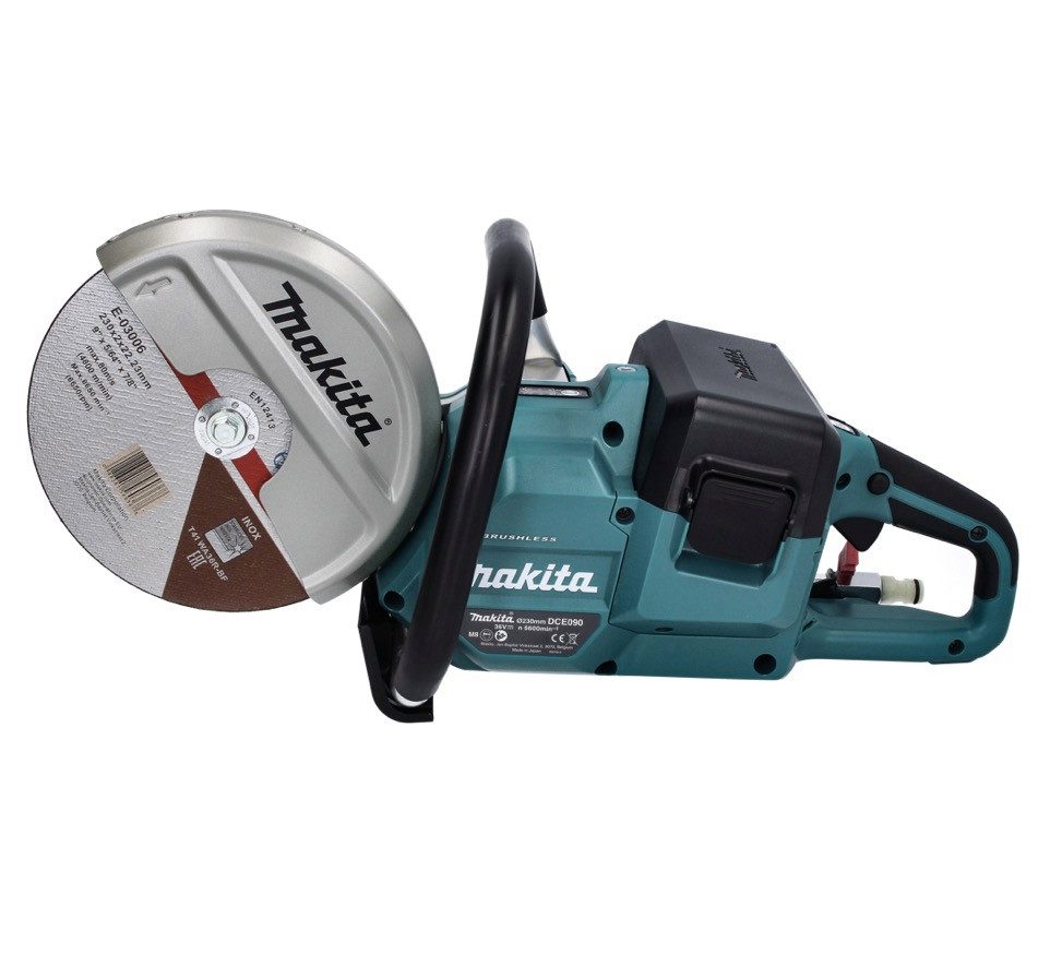 Makita Akku-Trennschleifer DCE 090 M2X1 Akku Trennschleifer 36 V (2x 18 V) 230 mm Brushless