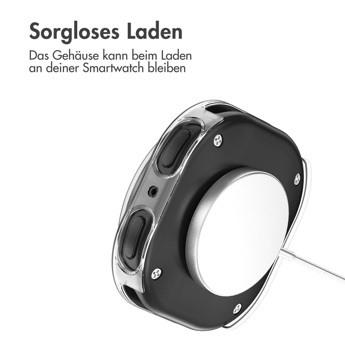 imoshion Displayschutzfolie imoshion Bumper Hard Case Samsung Galaxy Watch 9 / Watch 8 (40 mm) - T, 1 Stück – Bild 5 von 5