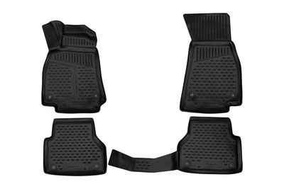 LEMENT Auto-Fußmatten Passgenaue ELEMENT 3D Fussmatten für Audi A6,Mk5(C8),2018-2024,4 TLG., für Audi Audi A6,Mk5(C8) PkW, Passform