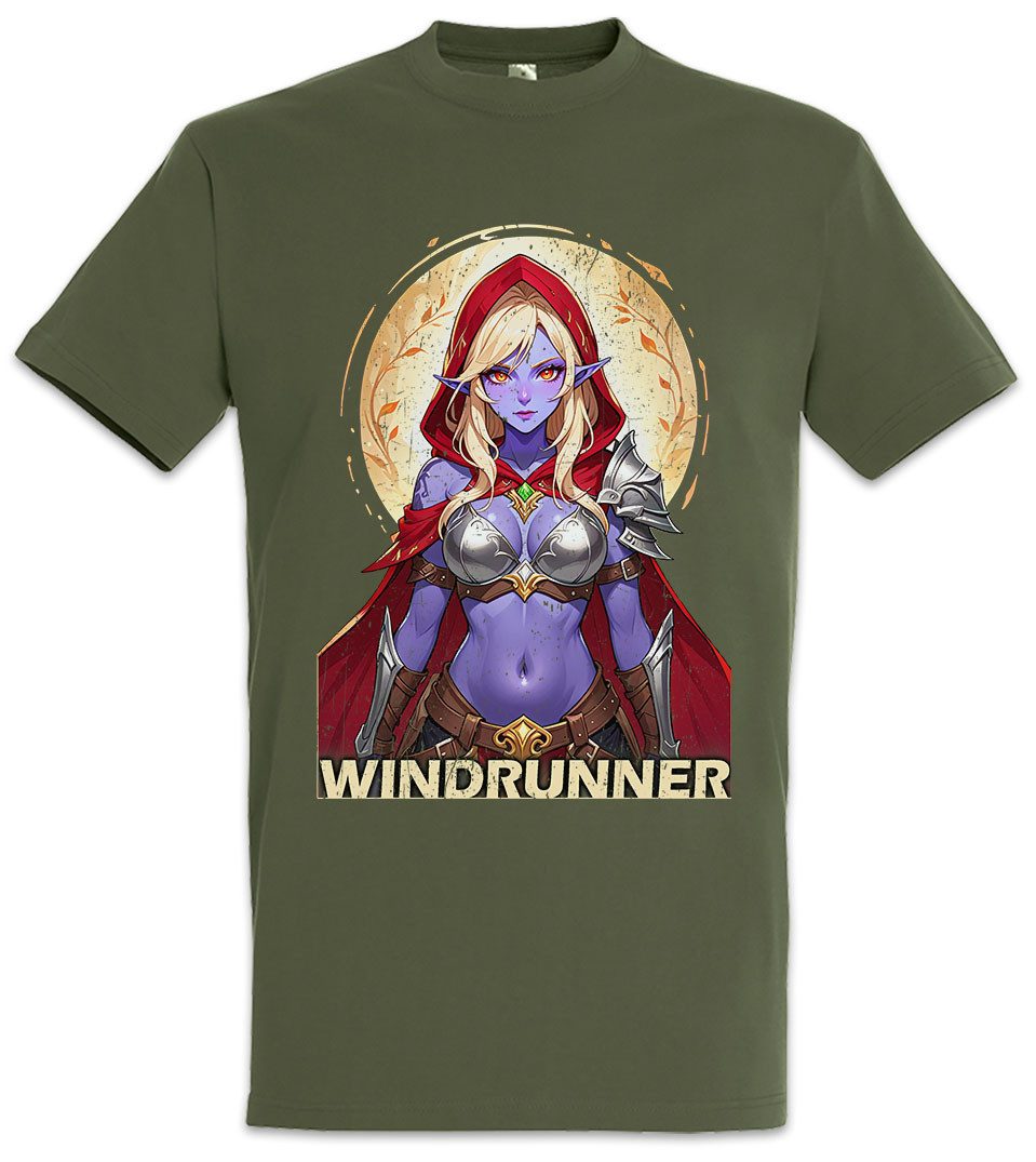 Urban Backwoods Print-Shirt Windrunner Herren T-Shirt Warcraft Warrior Of S günstig online kaufen